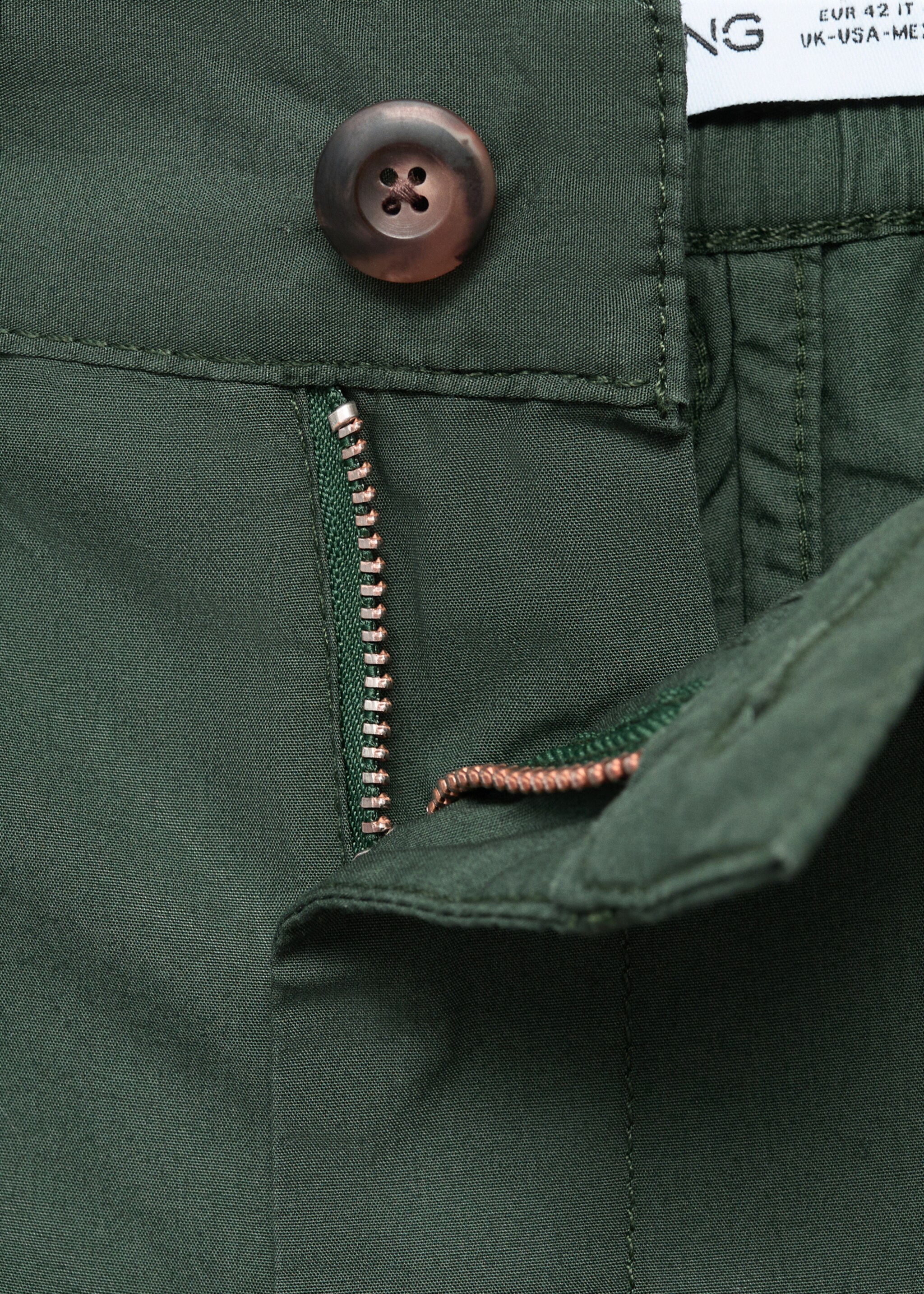 Pantalon en popeline de coton - Détail de l'article 0