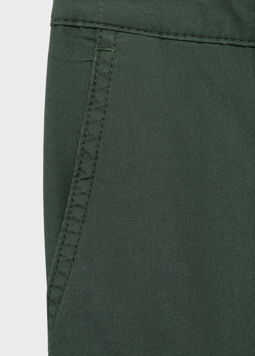 Poplin cotton pants