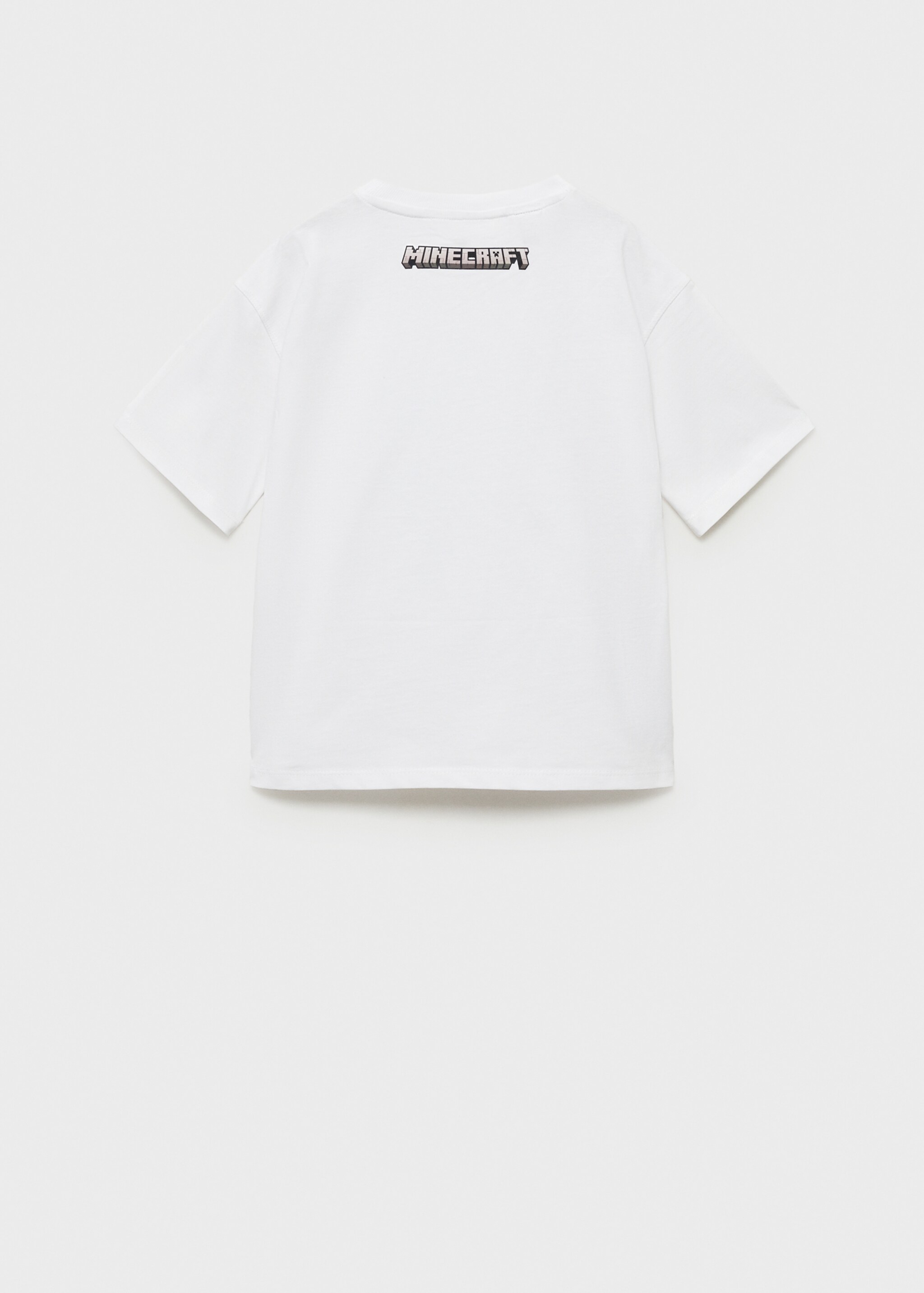 Camiseta algodón Minecraft - Reverso del artículo