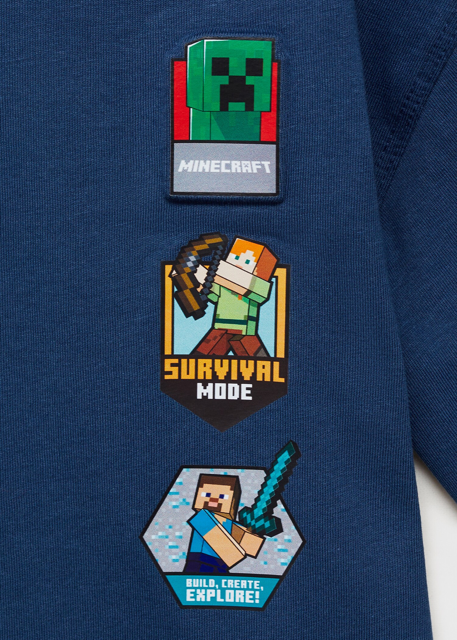 Tricou bumbac Minecraft - Detaliu al articolului 0