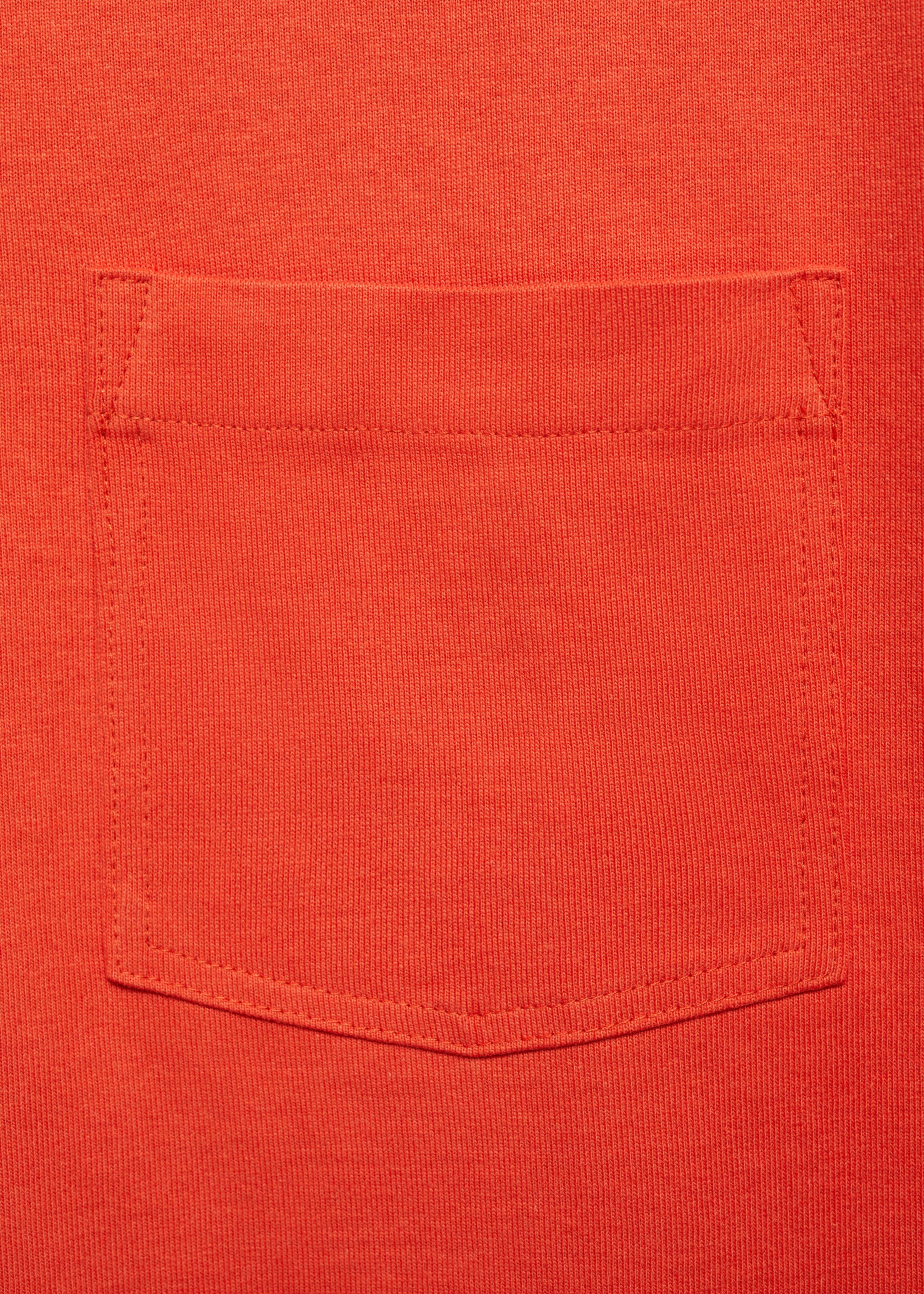 Vid t-shirt med fickor i 100 % bomull - Detaljer om artikeln 0