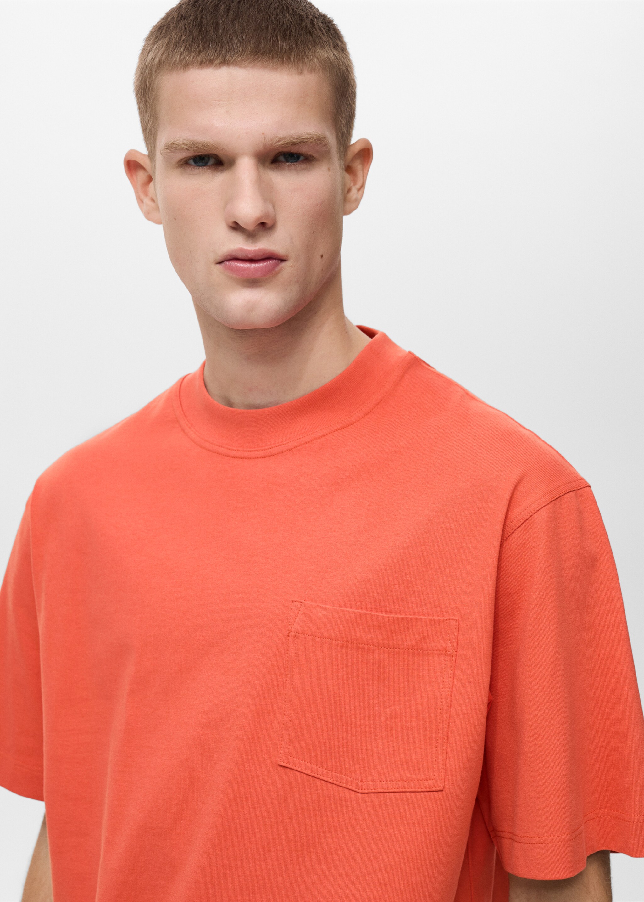 Vid t-shirt med fickor i 100 % bomull - Detaljer om artikeln 1