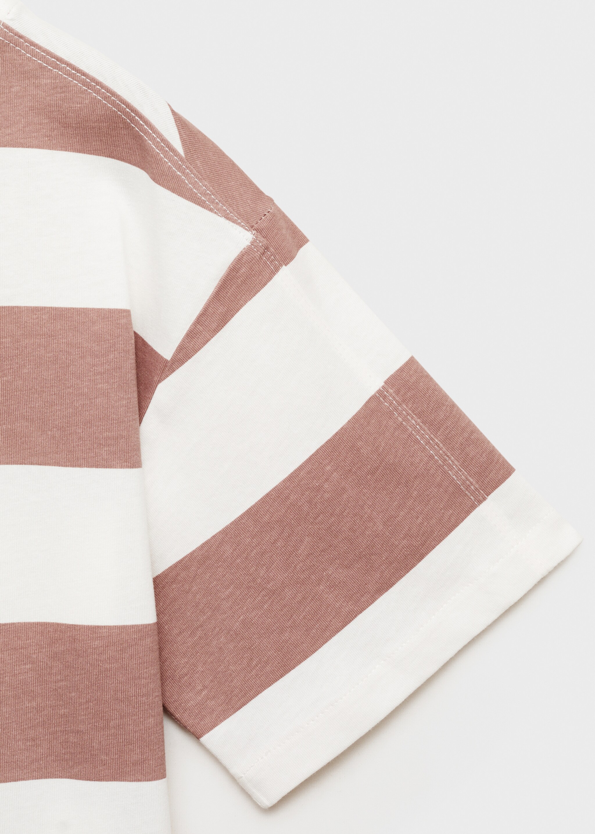 Striped cotton T-shirt - Details of the article 8