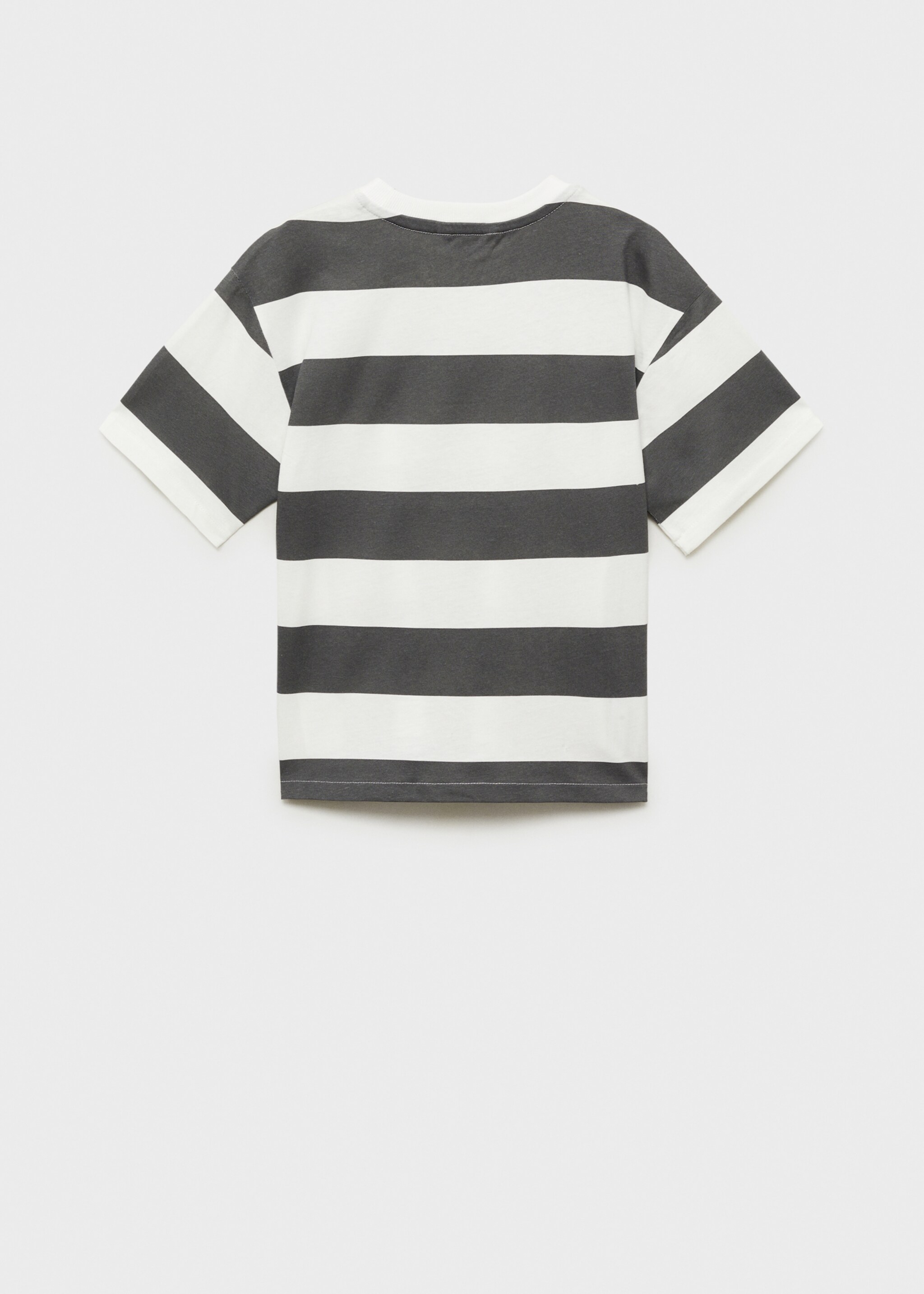Camiseta algodón rayas - Reverso del artículo