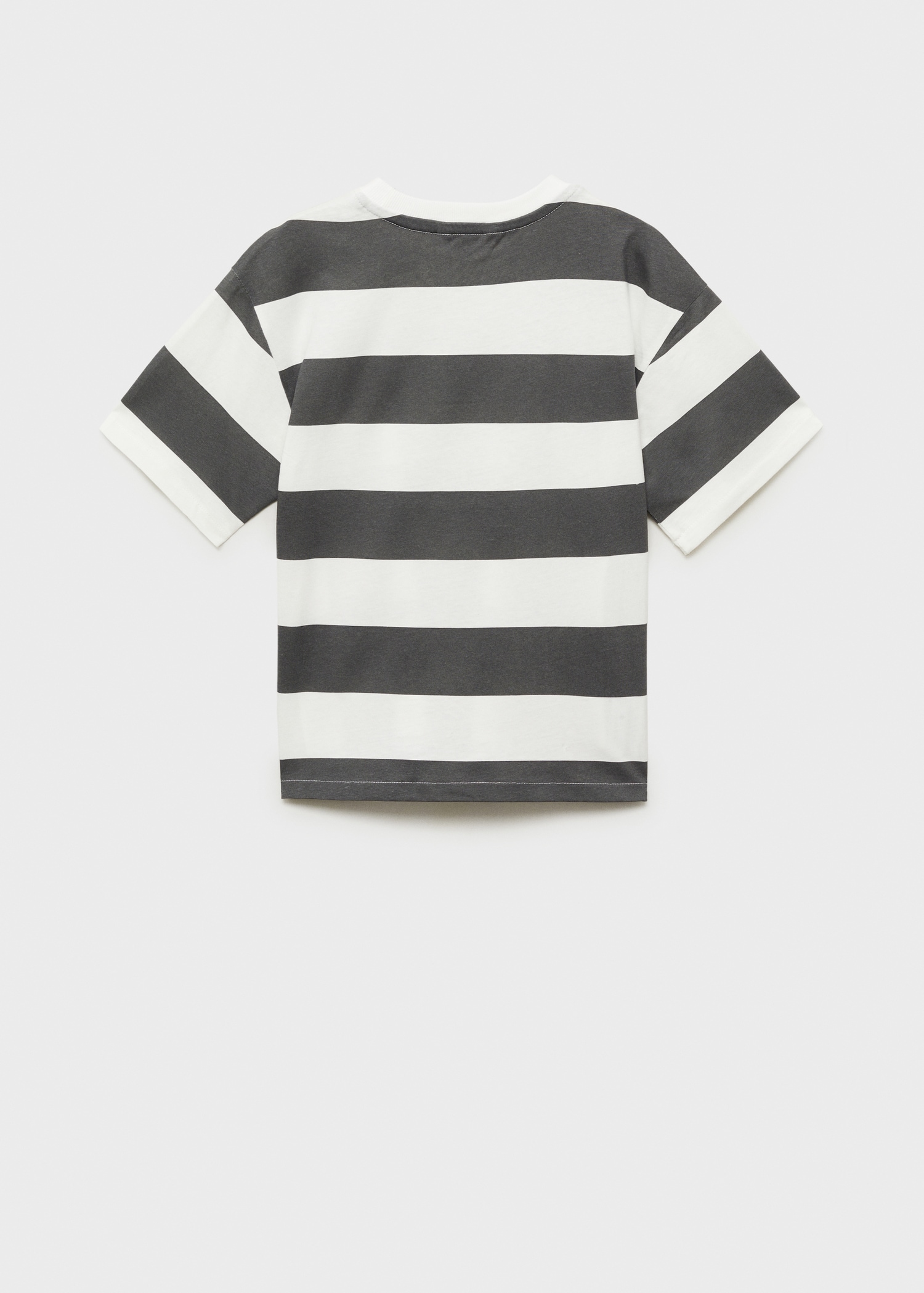 Camiseta algodón rayas - Reverso del artículo