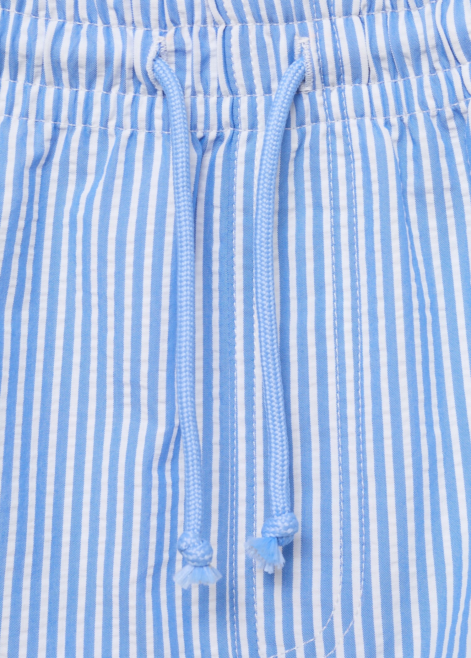 Striped drawstring swimsuit - Details of the article 0