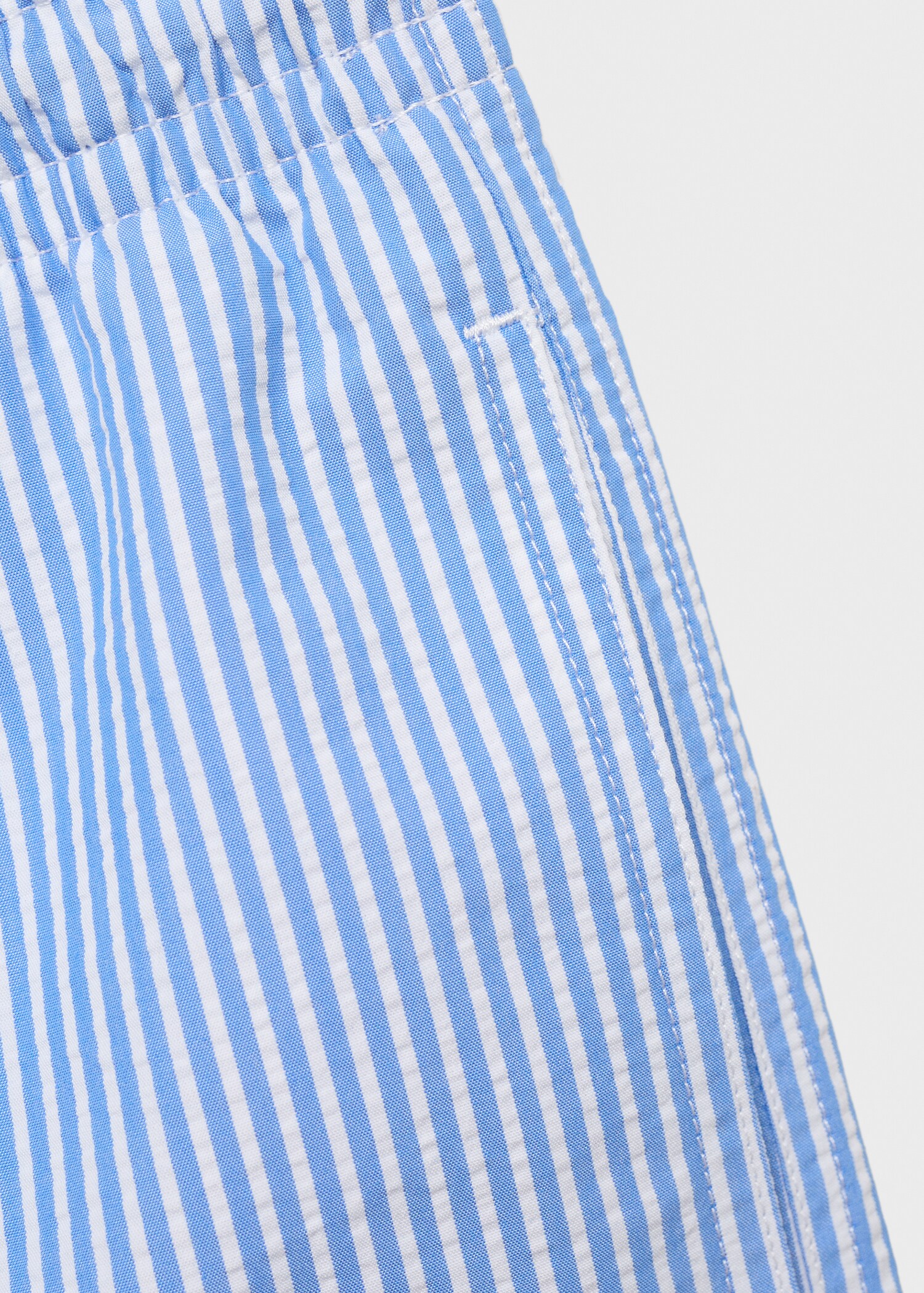 Striped drawstring swimsuit - Details of the article 8