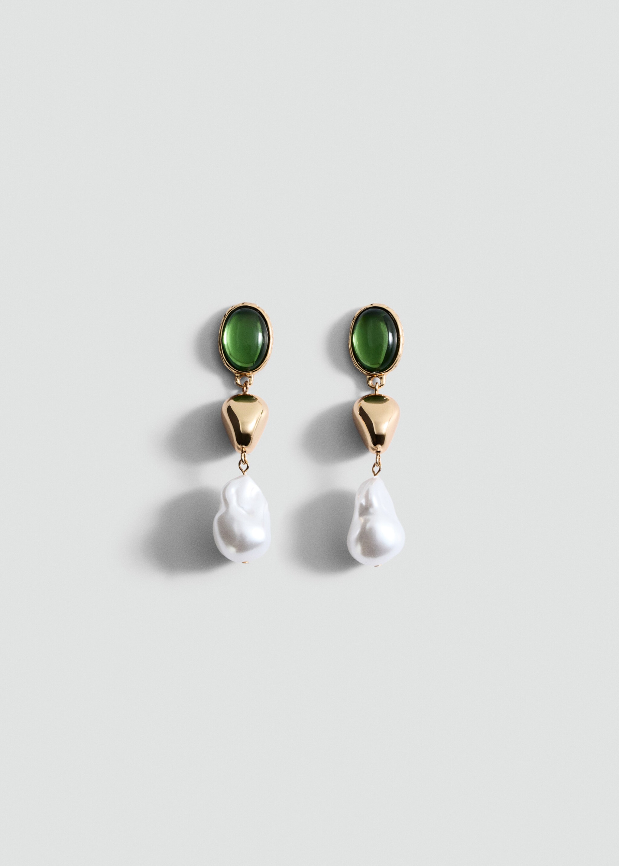 Mixed bead earrings - Article without model