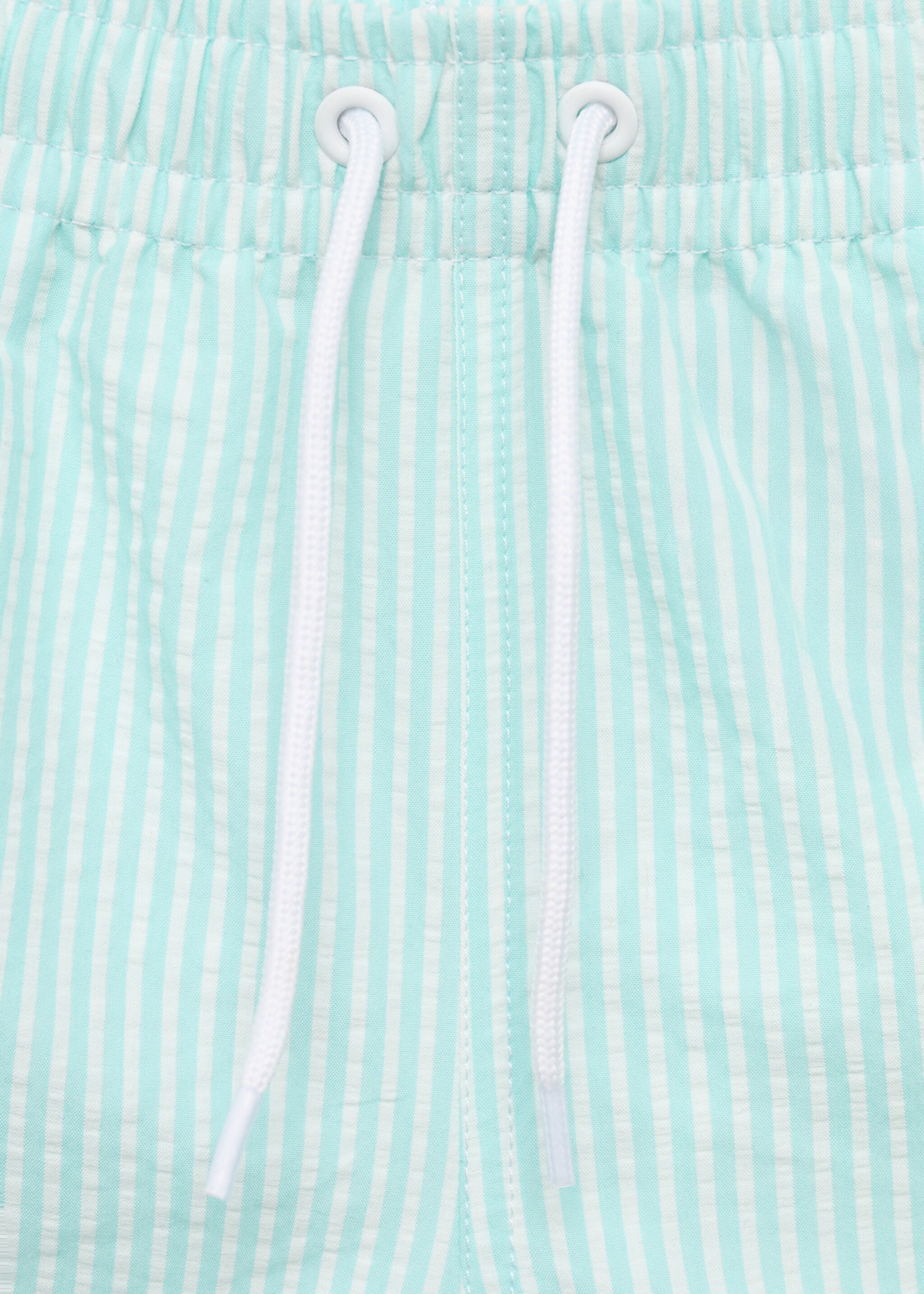 Seersucker striped swimsuit - Details of the article 8