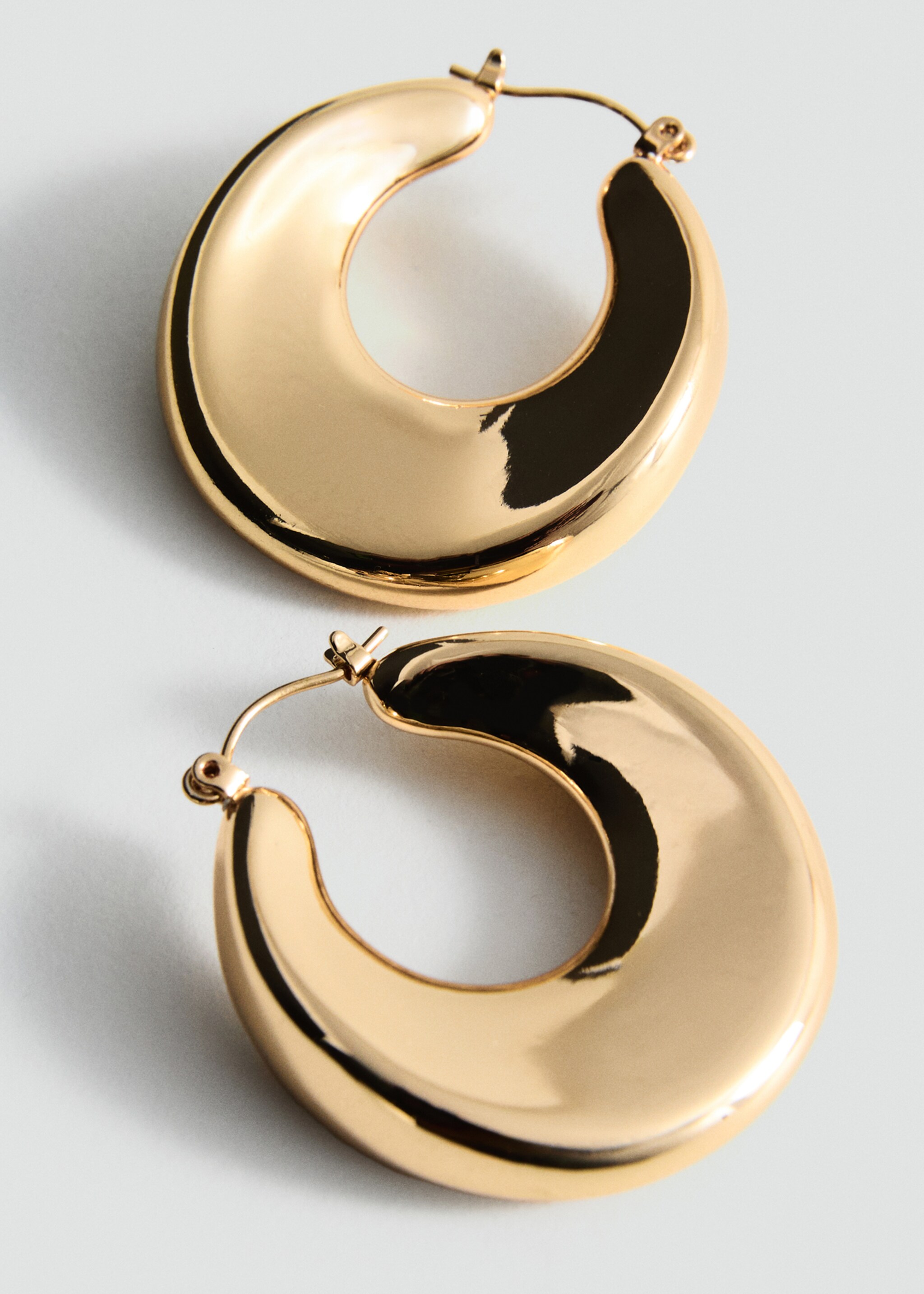 Hoop earrings - Medium plane