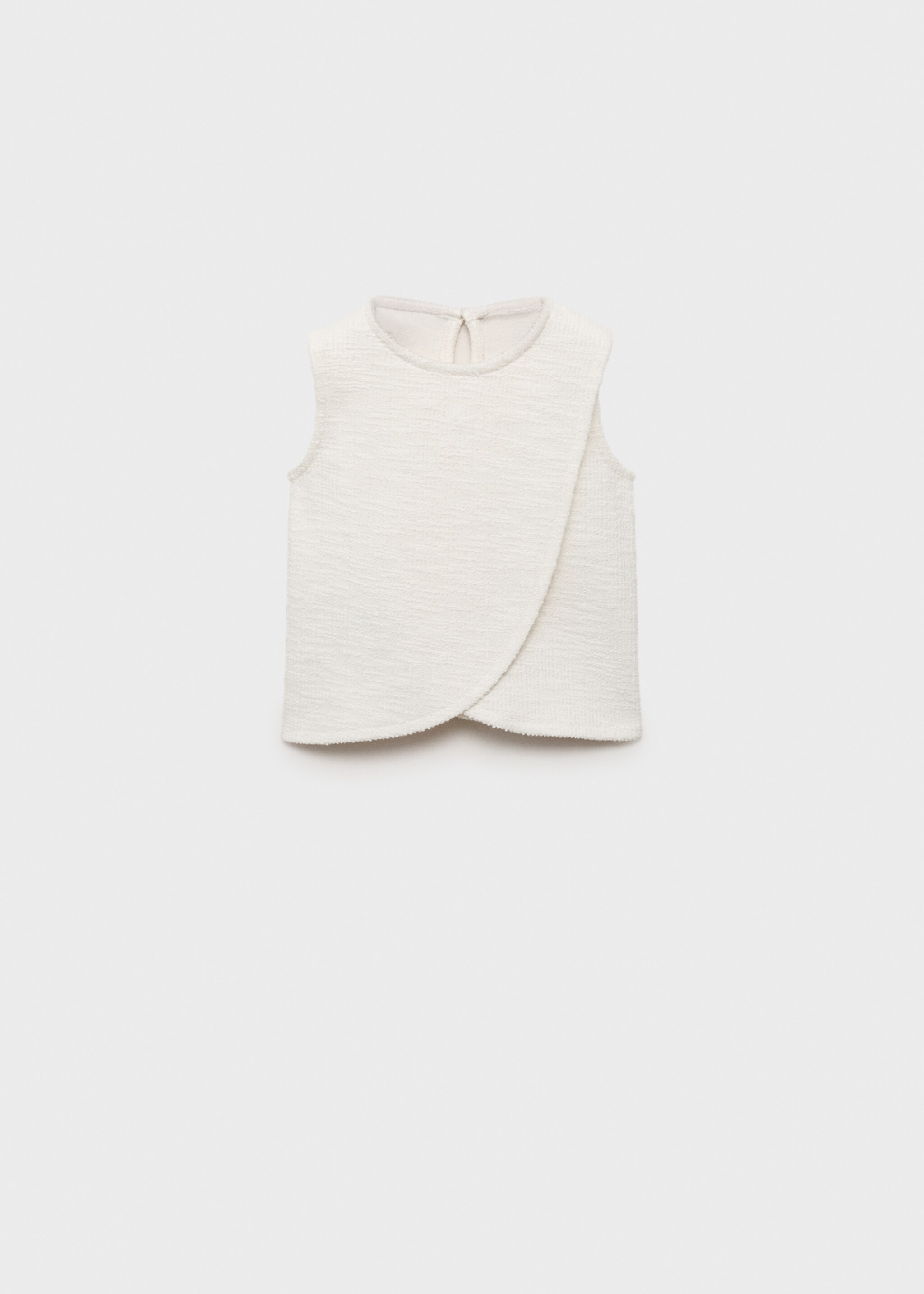 Camiseta abertura tweed - Artículo sin modelo