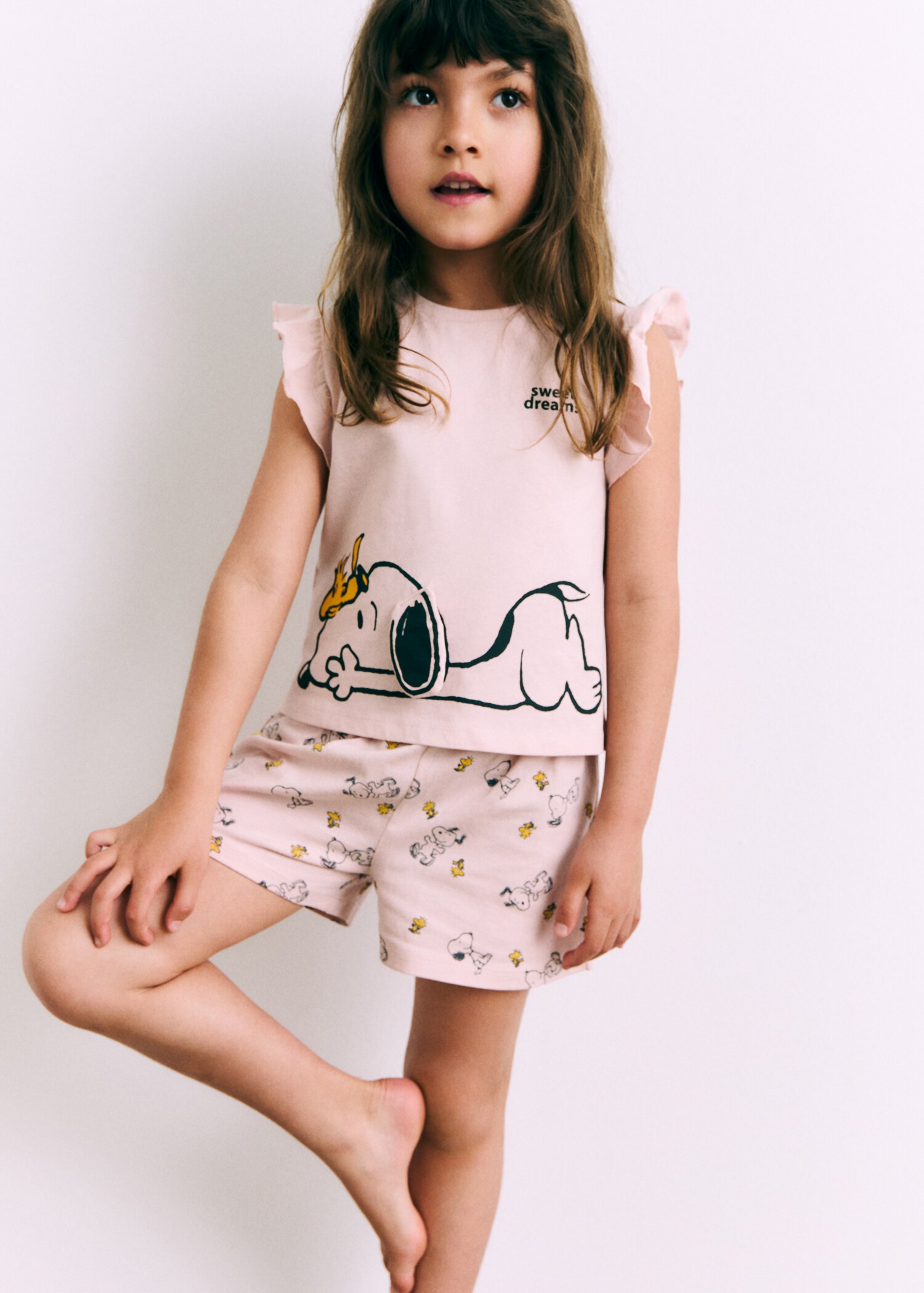 Kurzer Snoopy Pyjama - Detail des Artikels 6