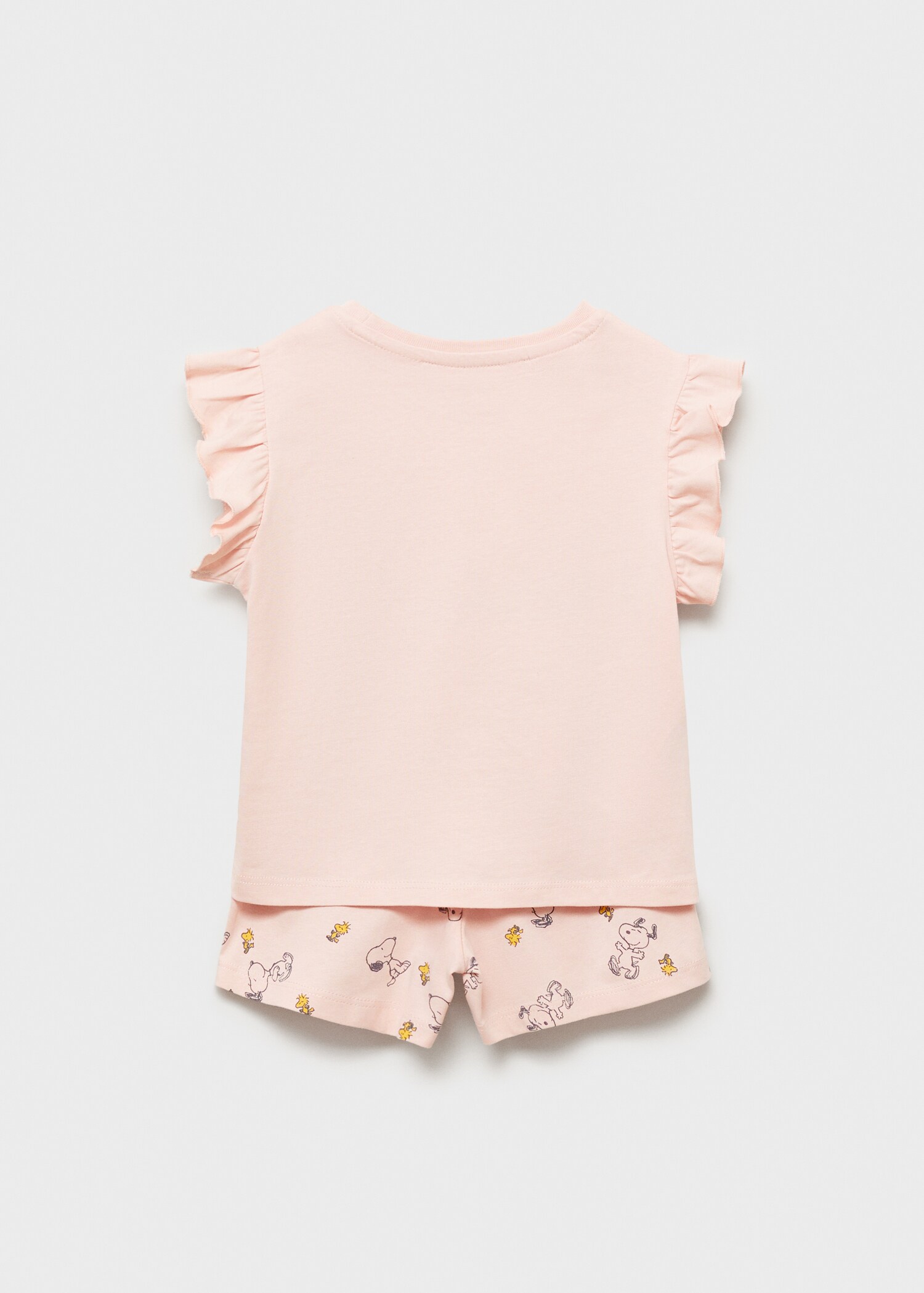 Kurzer Snoopy Pyjama - Rückseite des Artikels