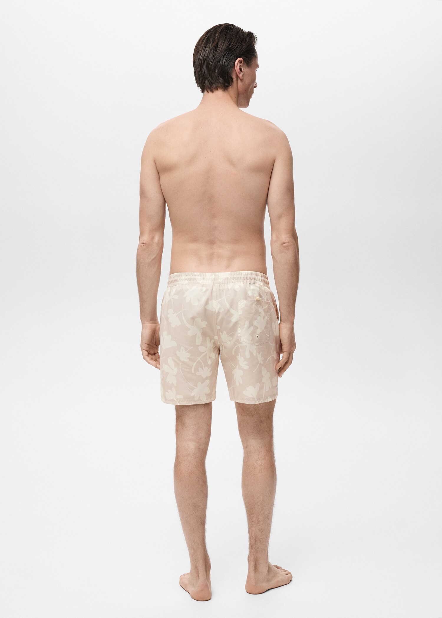 Bañador estampado floral - Reverso del artículo