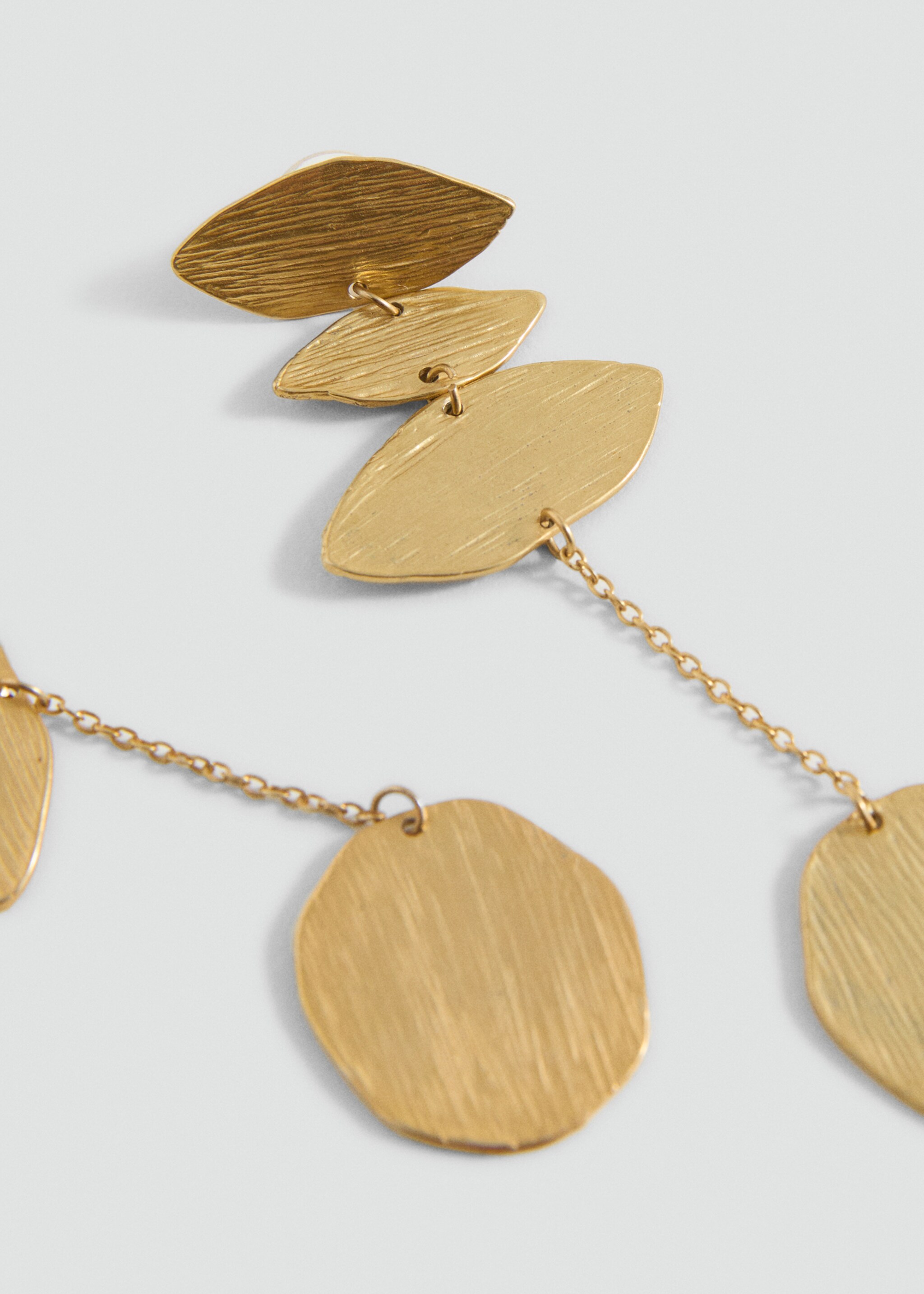 Combined-shape earrings - Medium plane