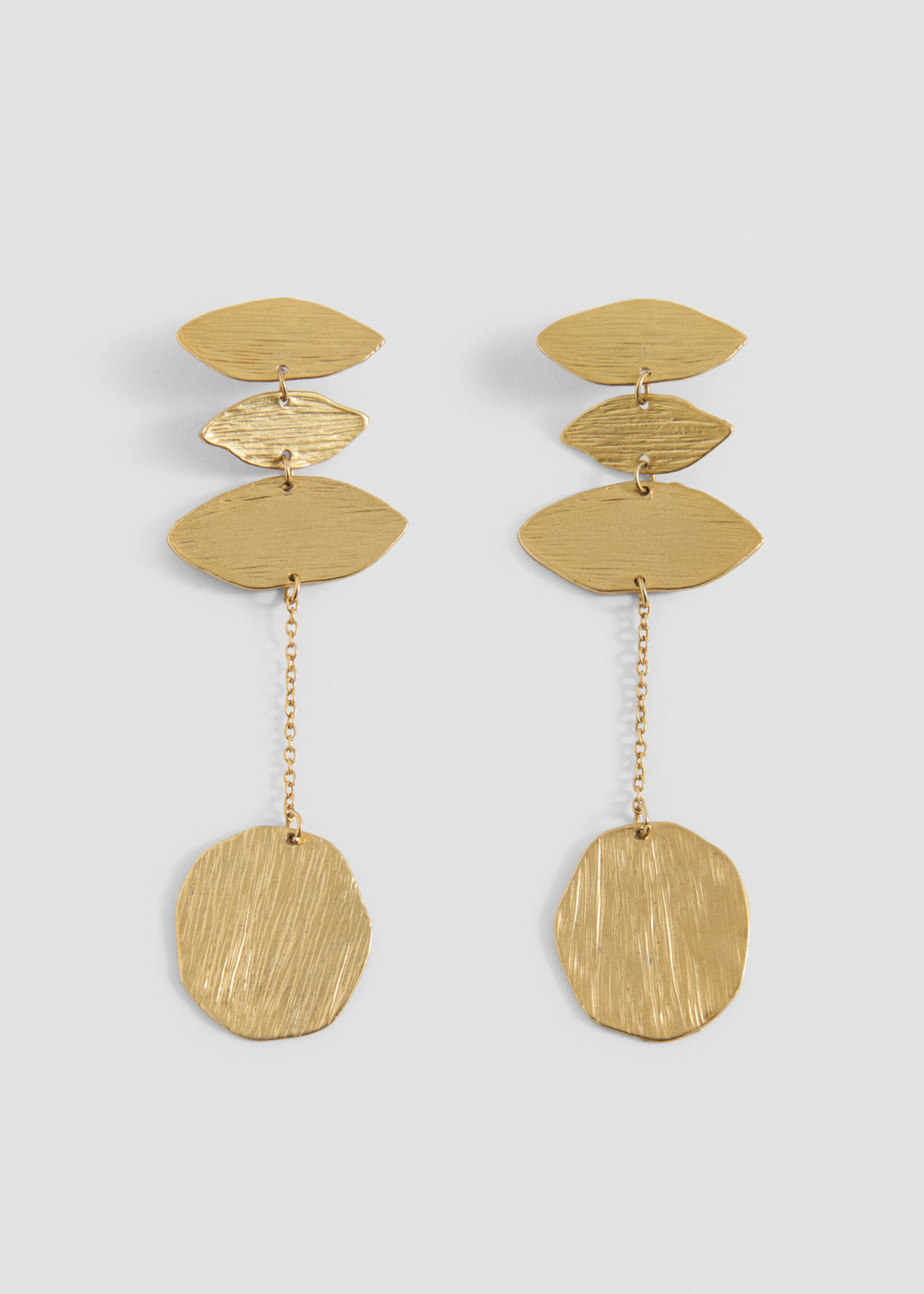 Combined-shape earrings - Article without model