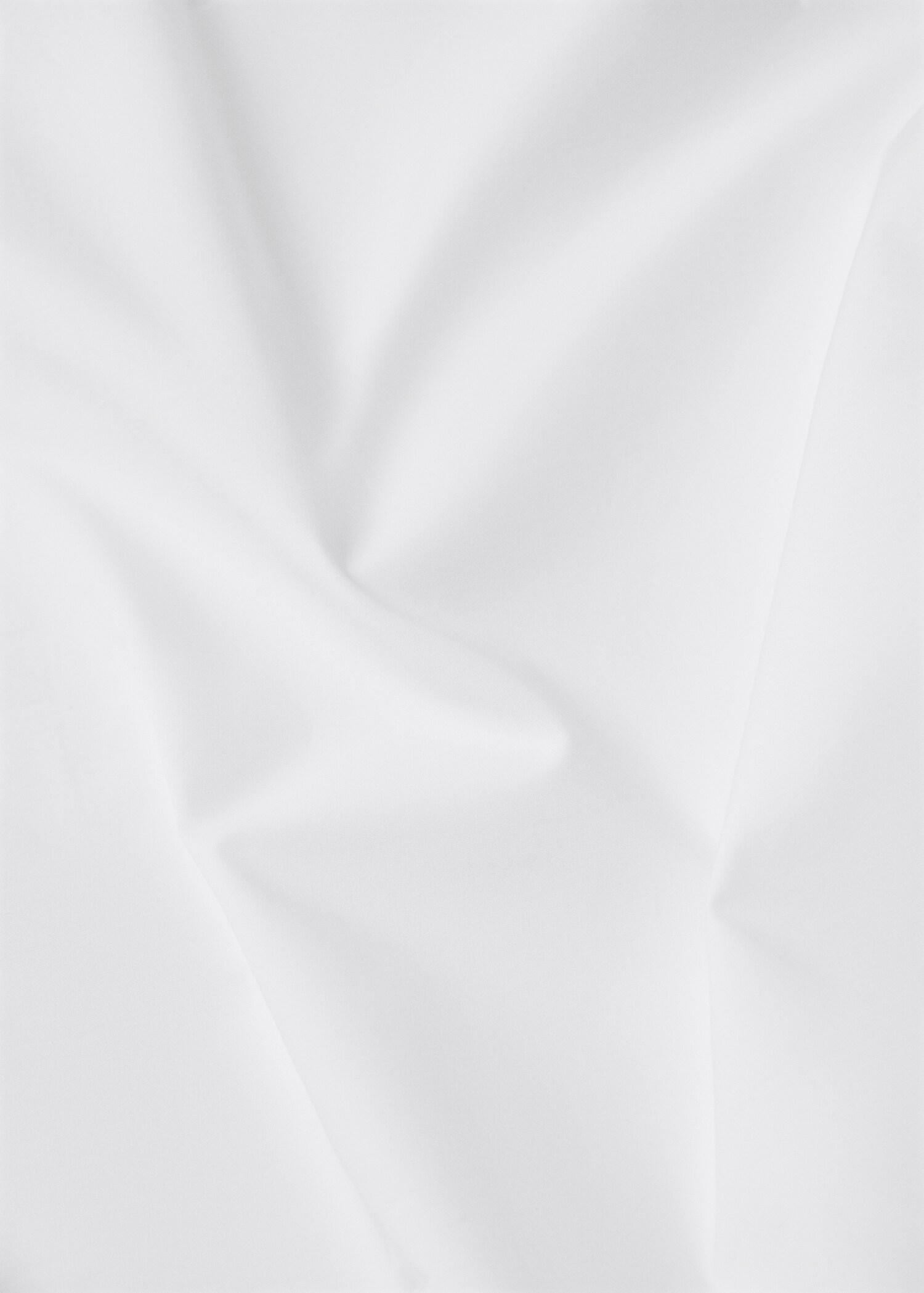 Cotton percale duvet cover with contrasting overlock stitching for 150/160 cm bed - Details of the article 2