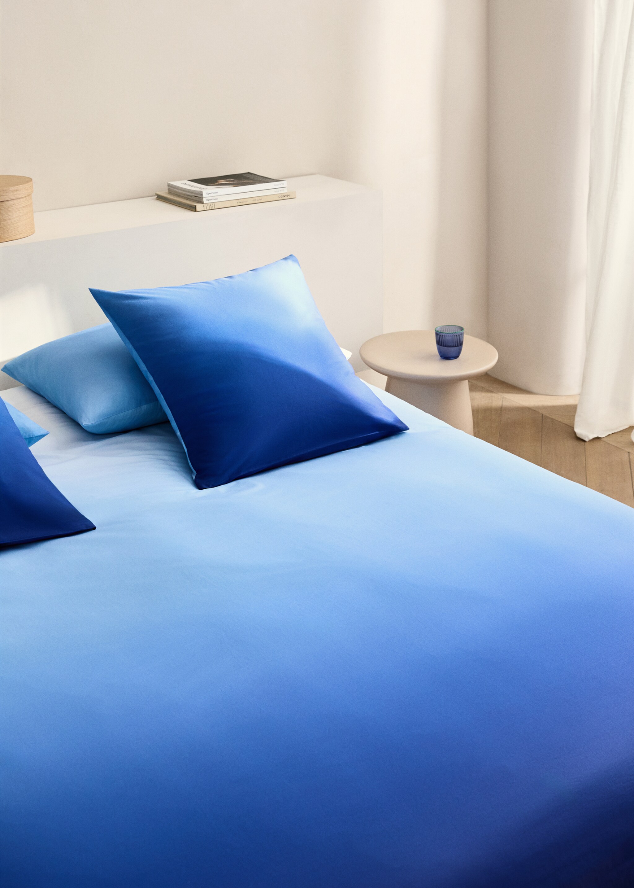 Cotton percale tie-dye duvet cover for 135/140 cm bed - Details of the article 7