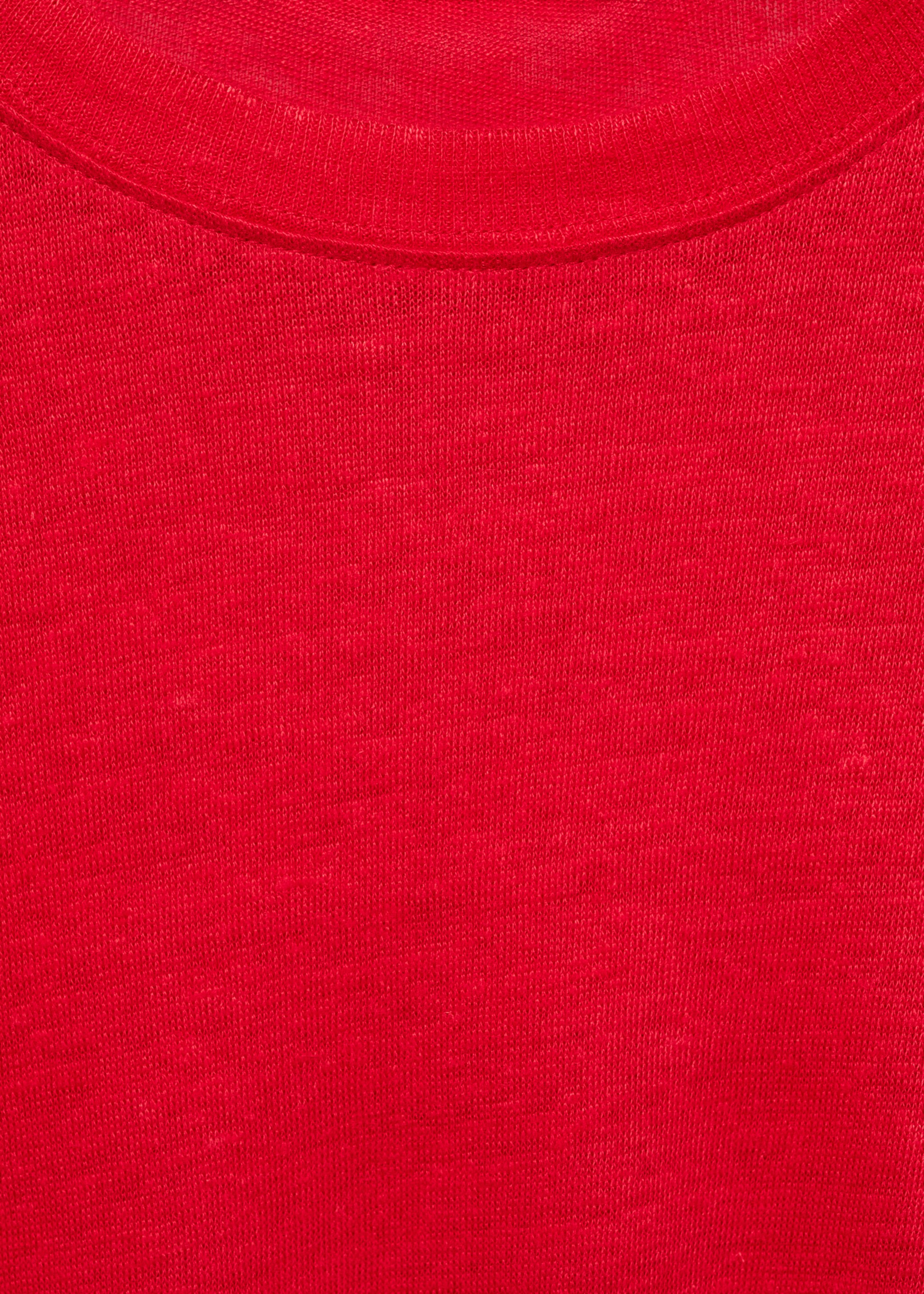 Short-sleeved linen t-shirt - Details of the article 8