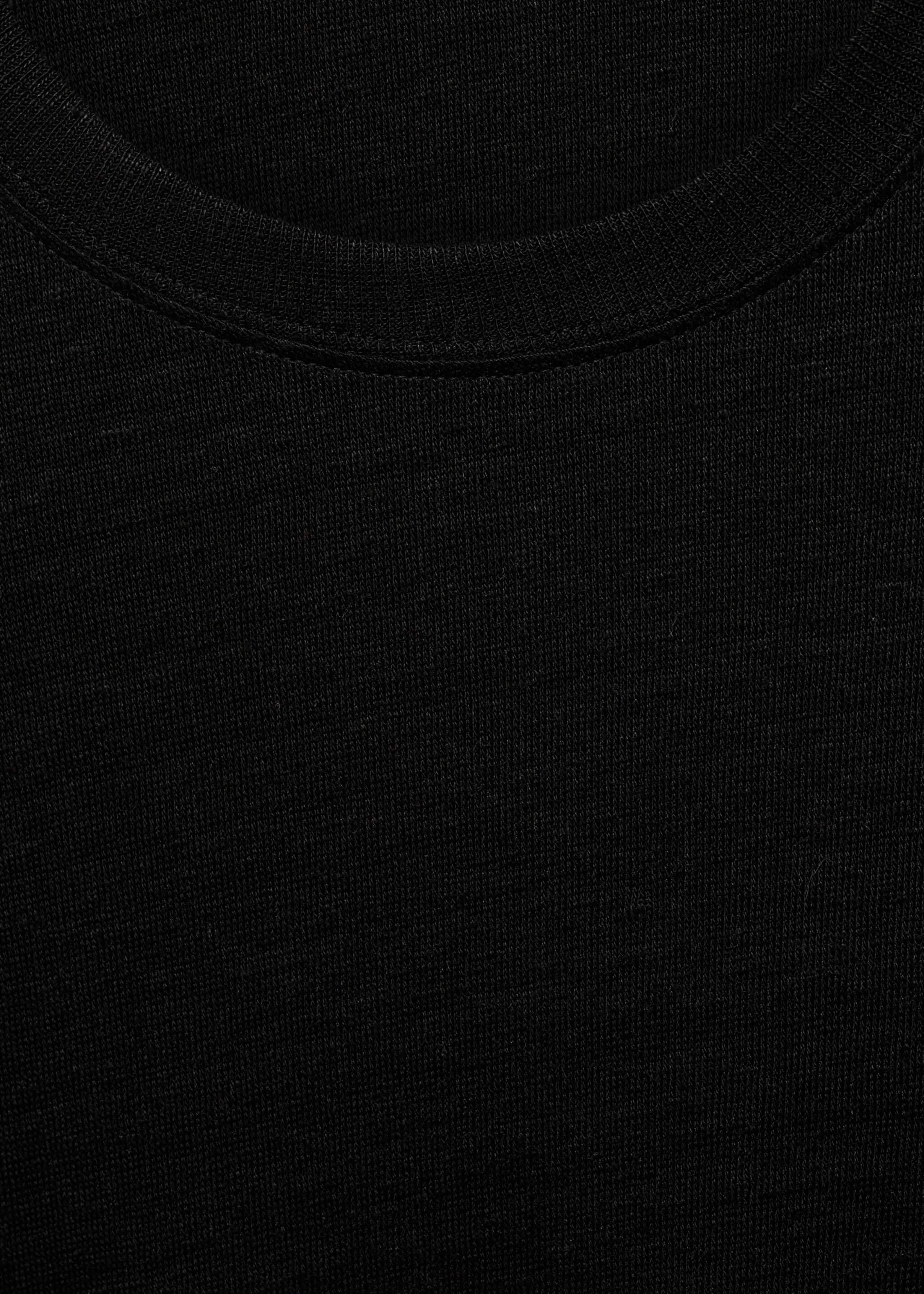 Short-sleeved linen t-shirt - Details of the article 8