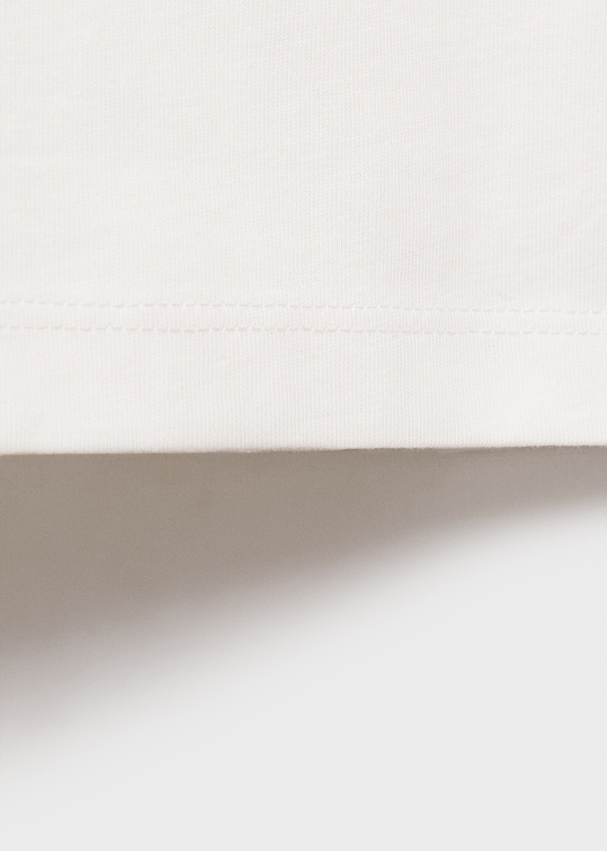 Printed cotton-blend t-shirt - Details of the article 0