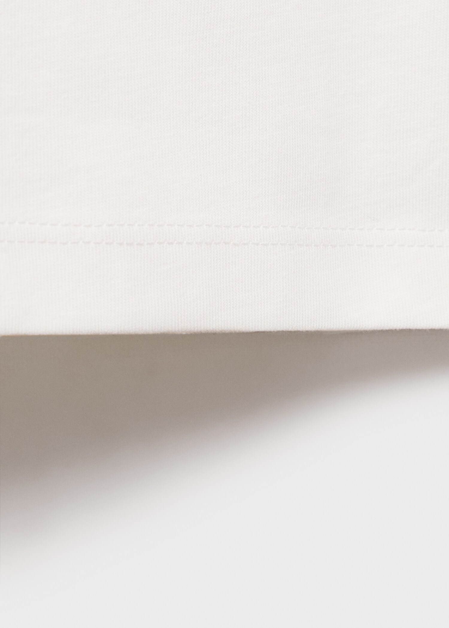 Printed cotton-blend t-shirt - Details of the article 0