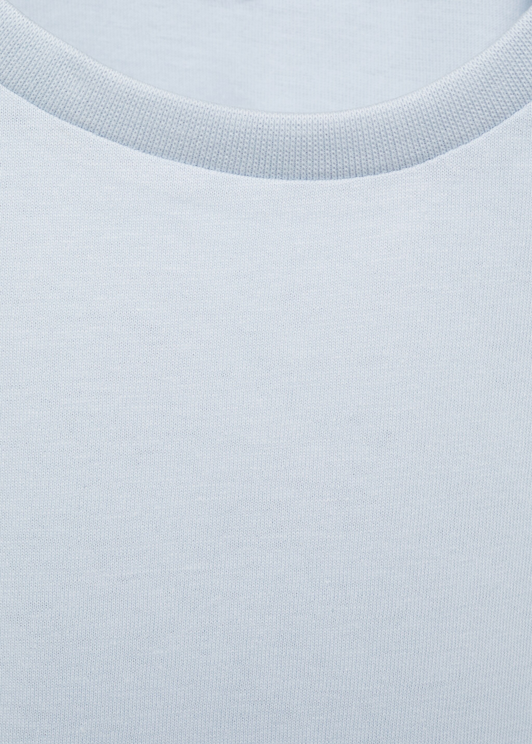 Short-sleeved cotton t-shirt - Details of the article 0