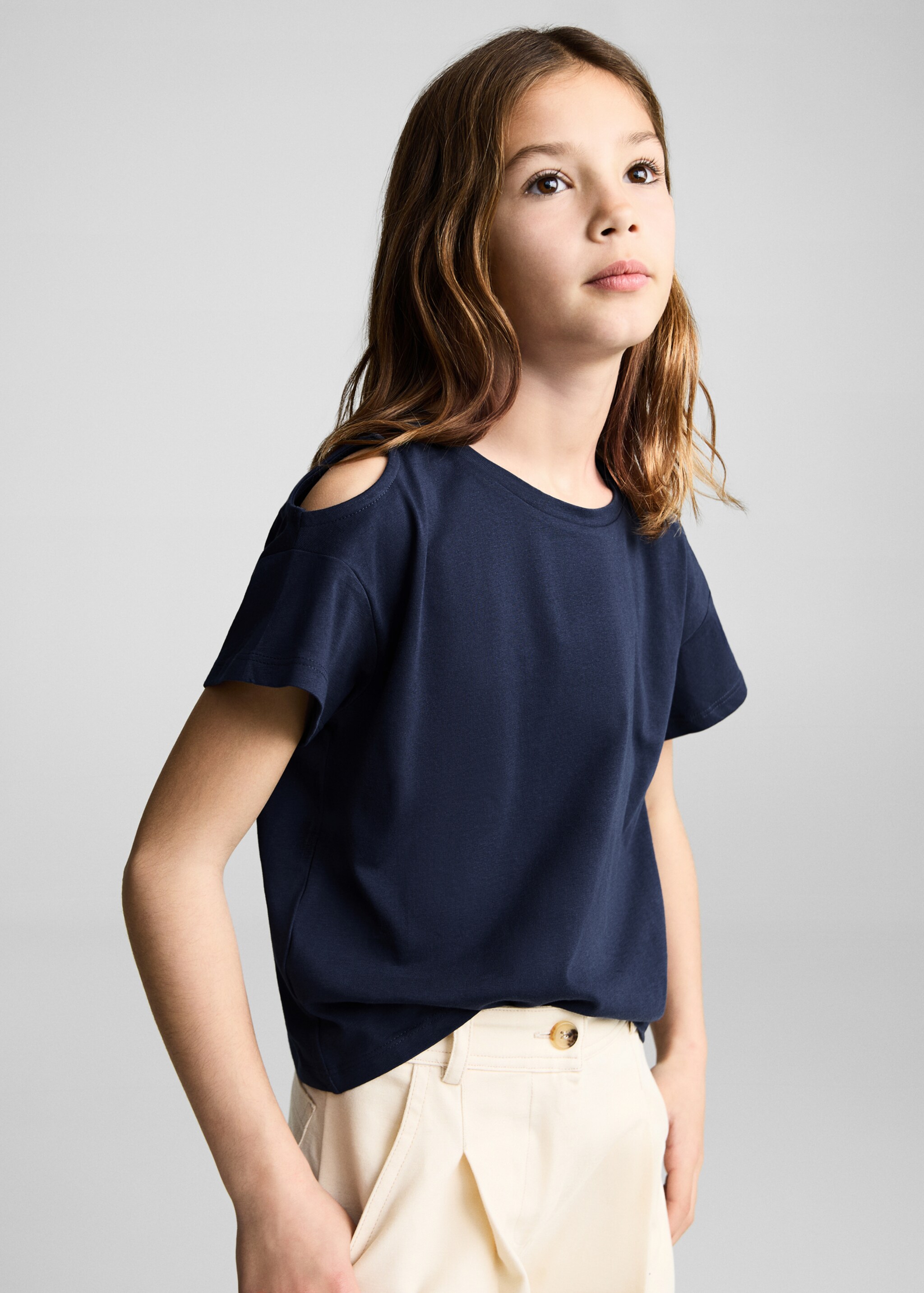 Cut-out t-shirt - Medium plane