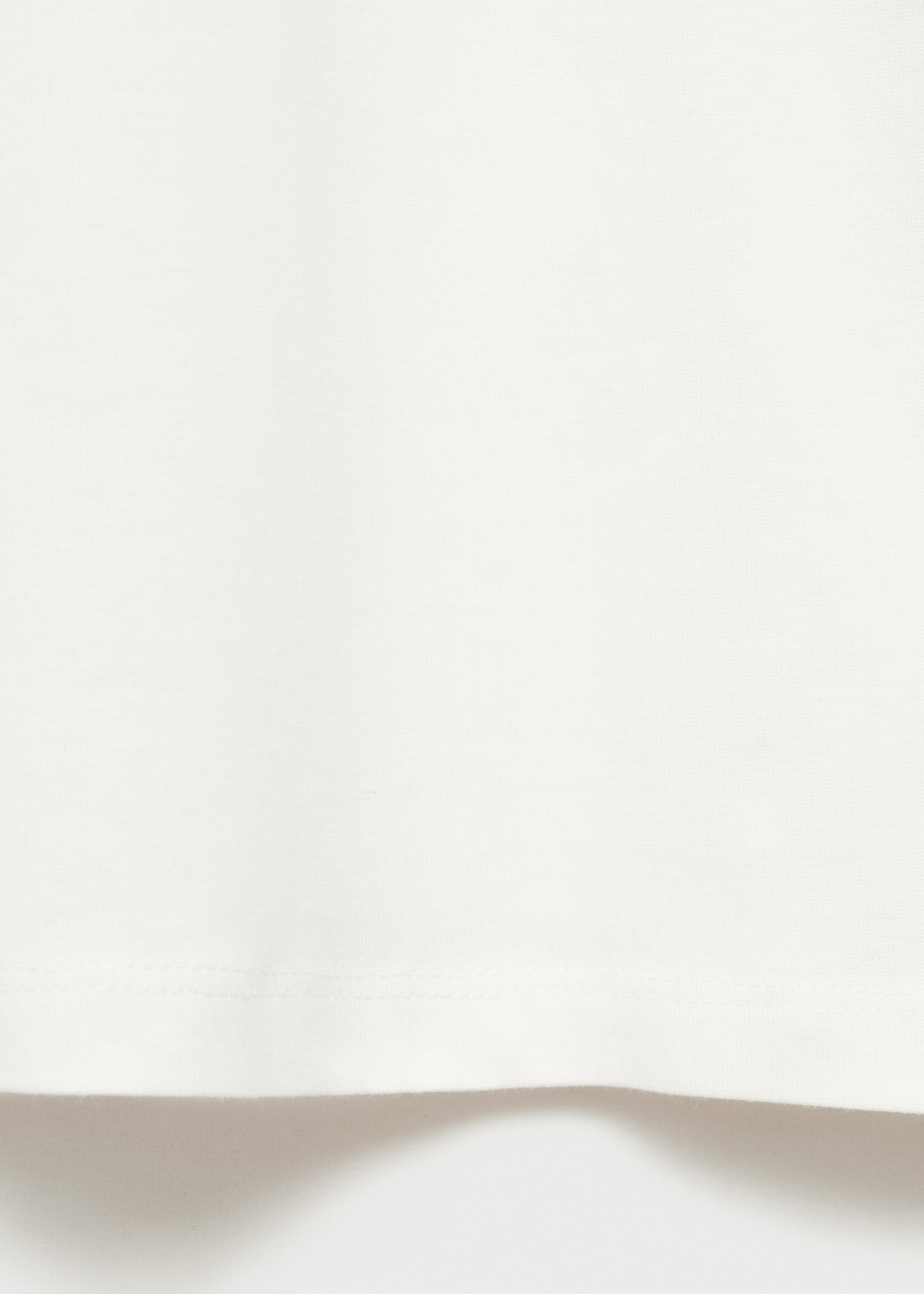 Embroidered printed T-shirt - Details of the article 0