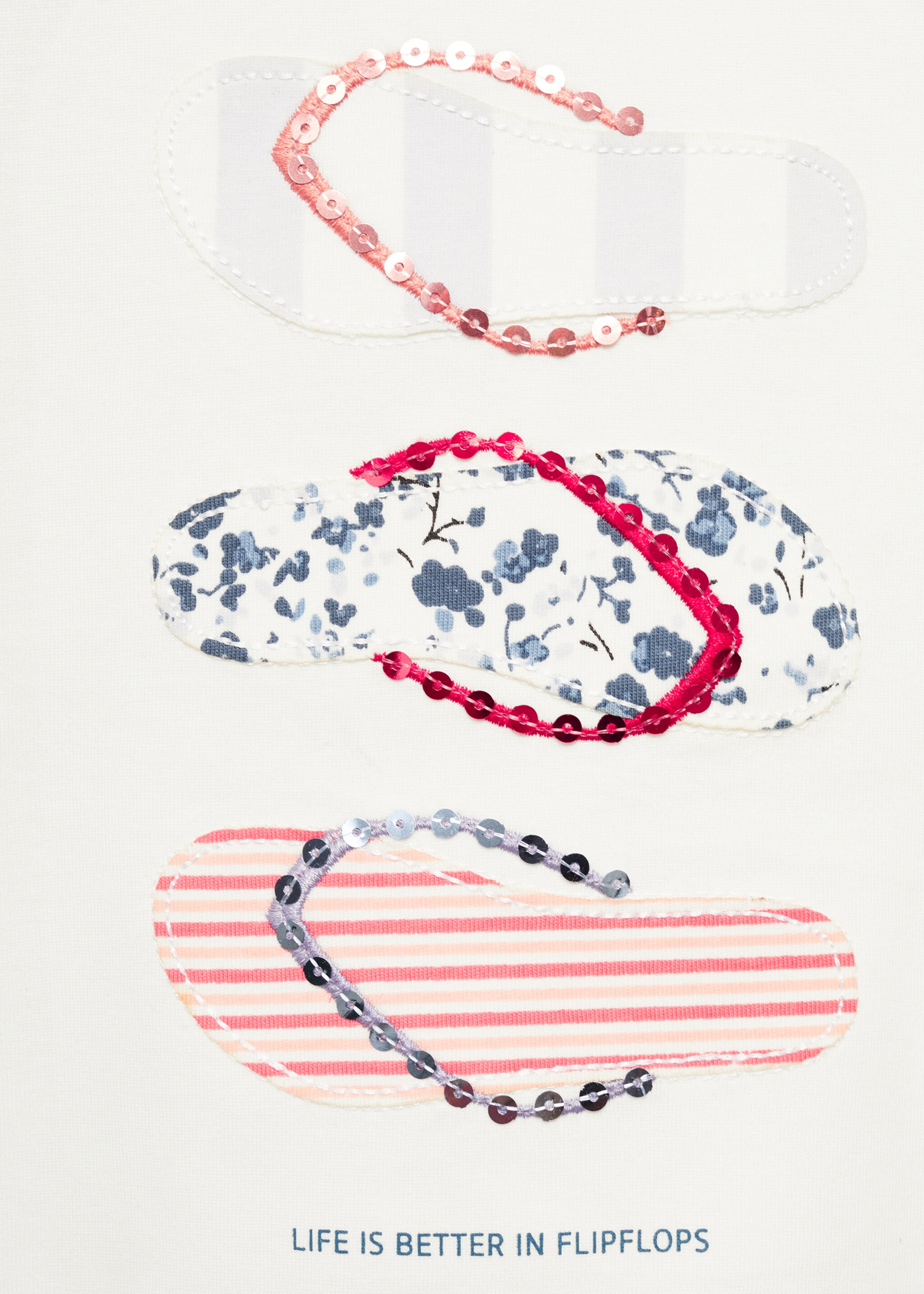 Embroidered printed T-shirt - Details of the article 8