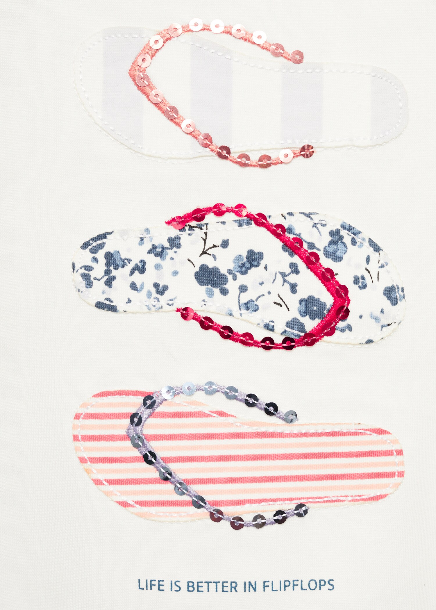 Embroidered printed T-shirt - Details of the article 8