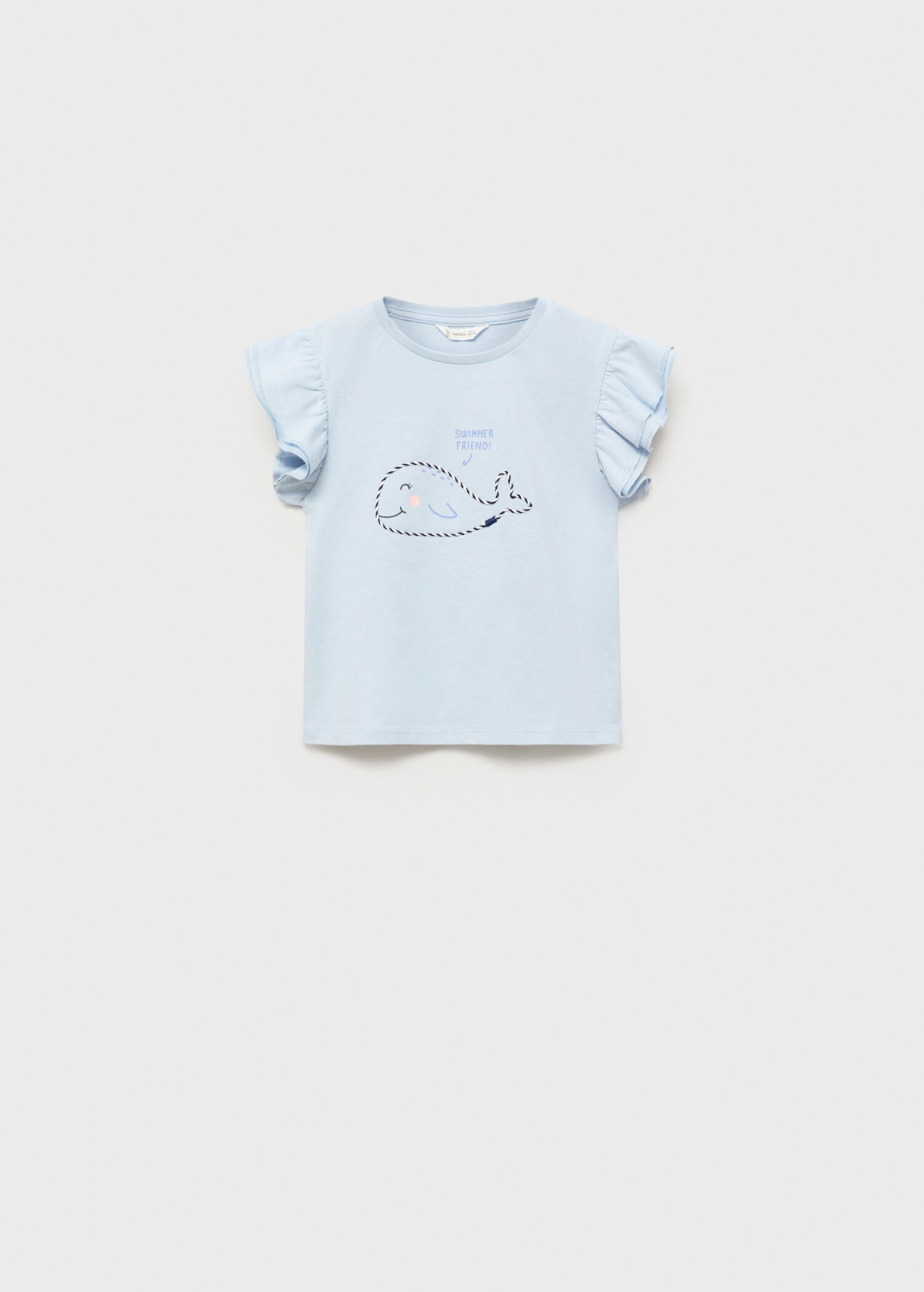 T-shirt brodé volants - Article sans modèle