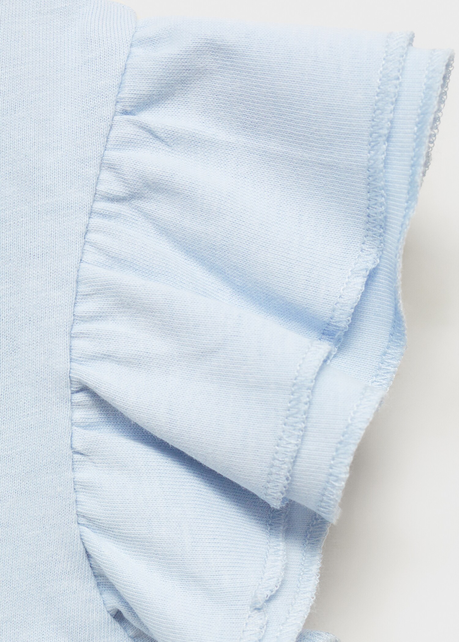 Ruffles embroidered  t-shirt - Details of the article 0