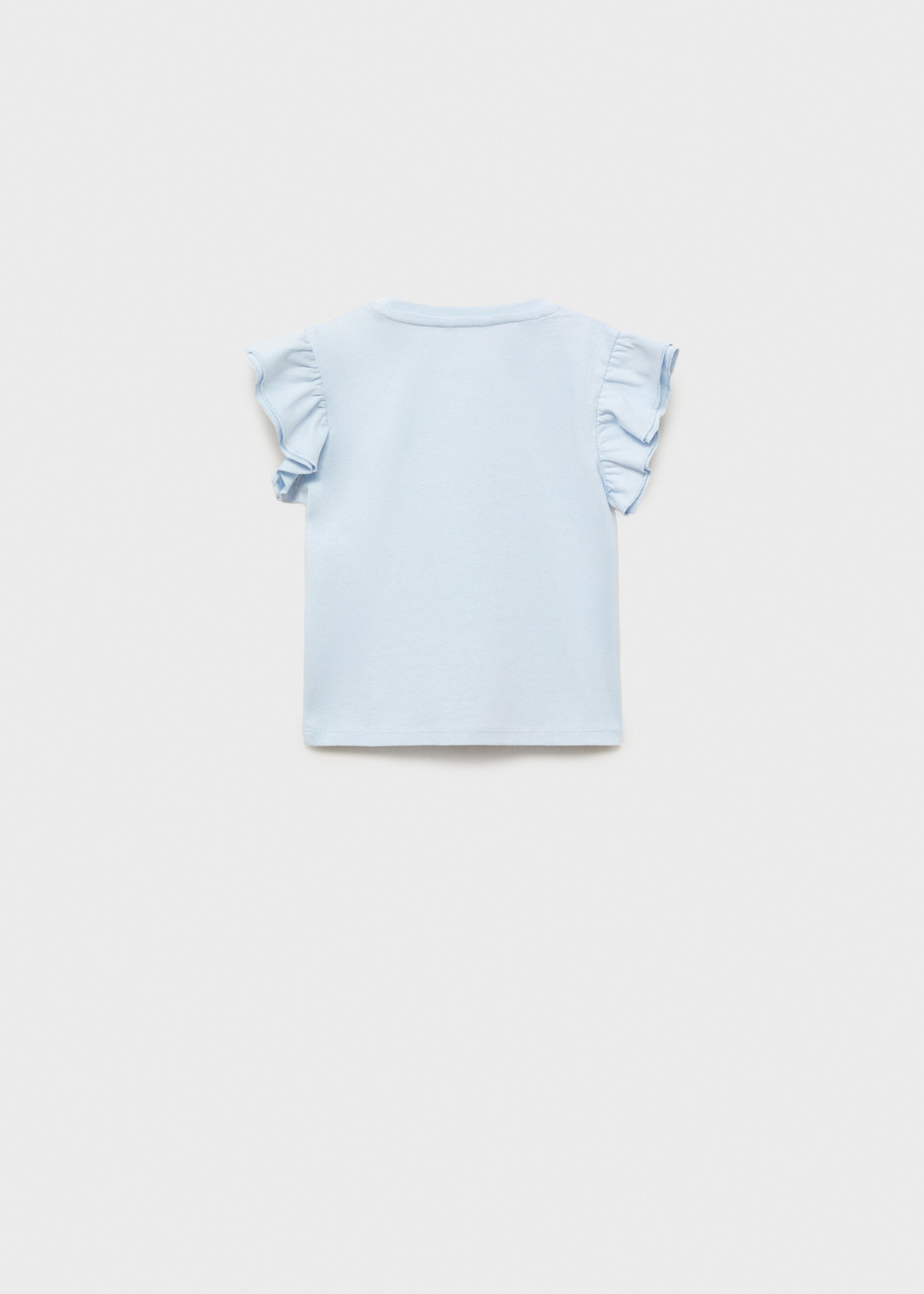 Ruffles embroidered  t-shirt - Reverse of the article