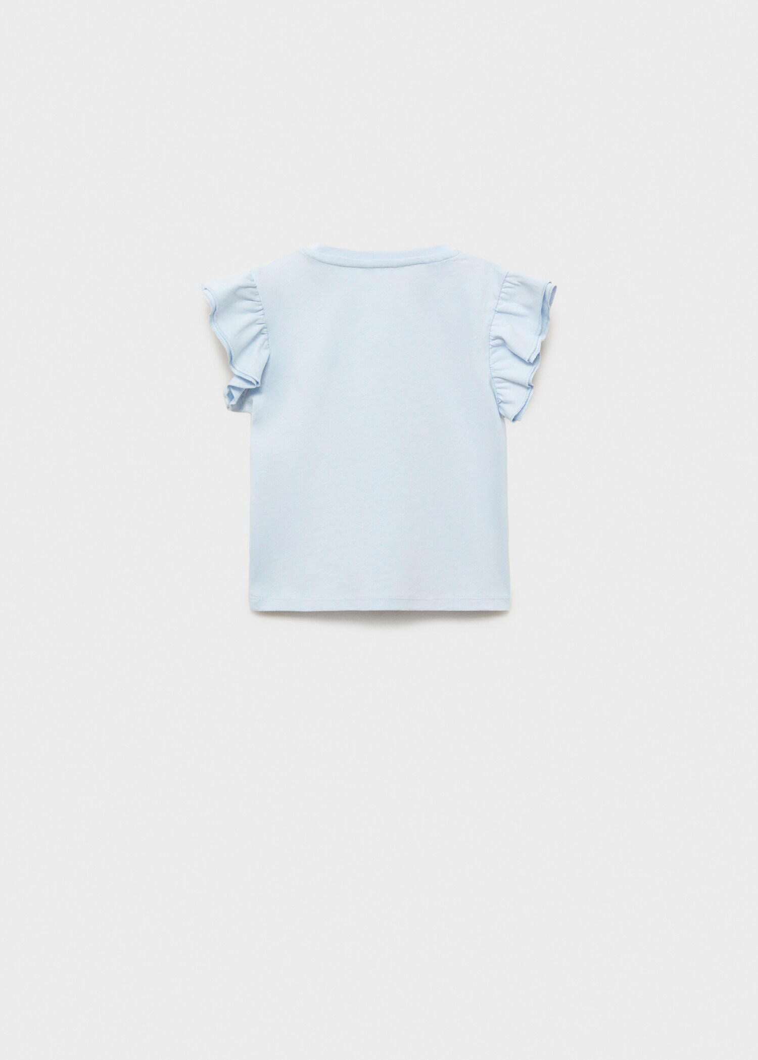 Ruffles embroidered  t-shirt - Reverse of the article