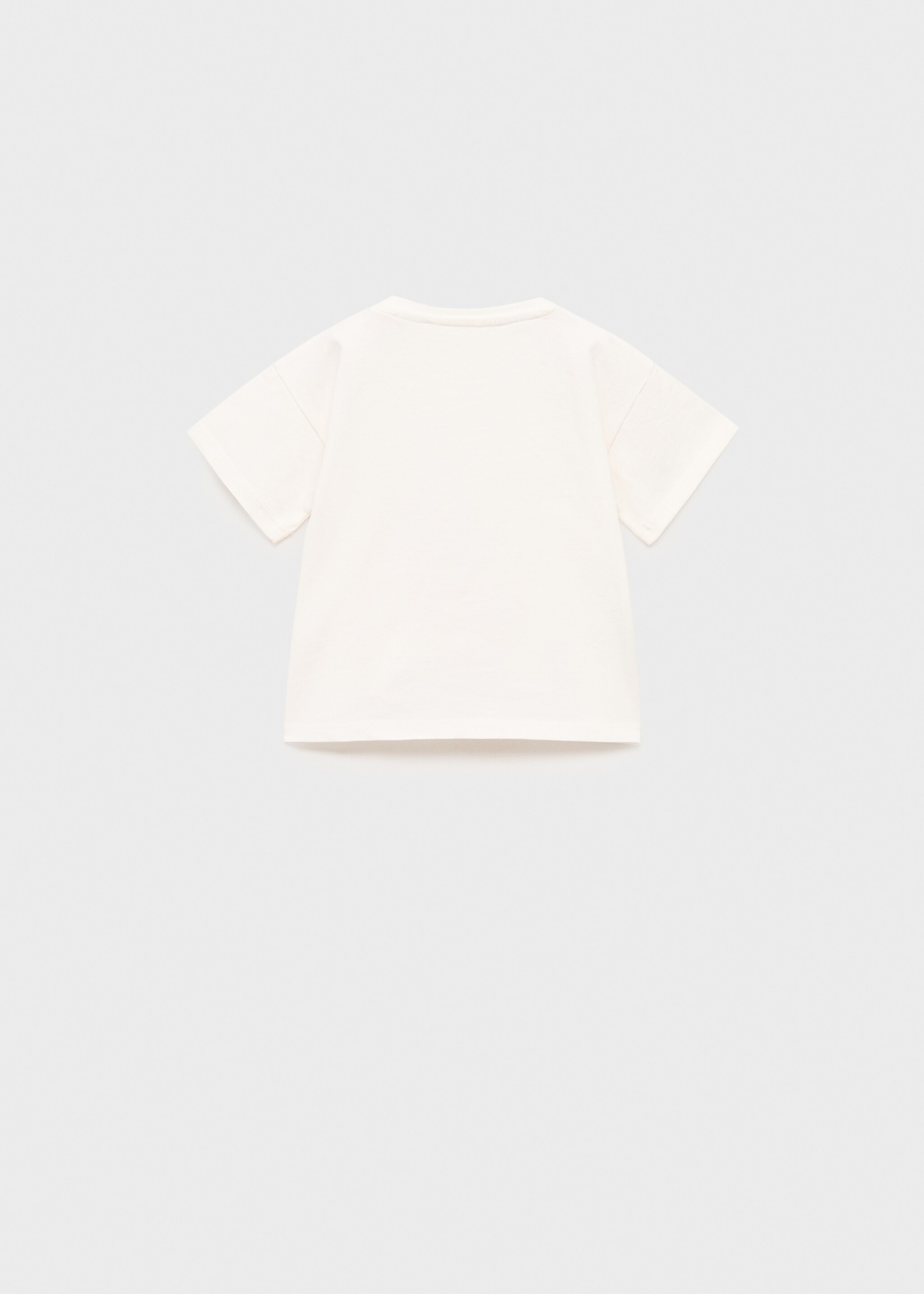 Snoopy printed t-shirt - Reverse of the article