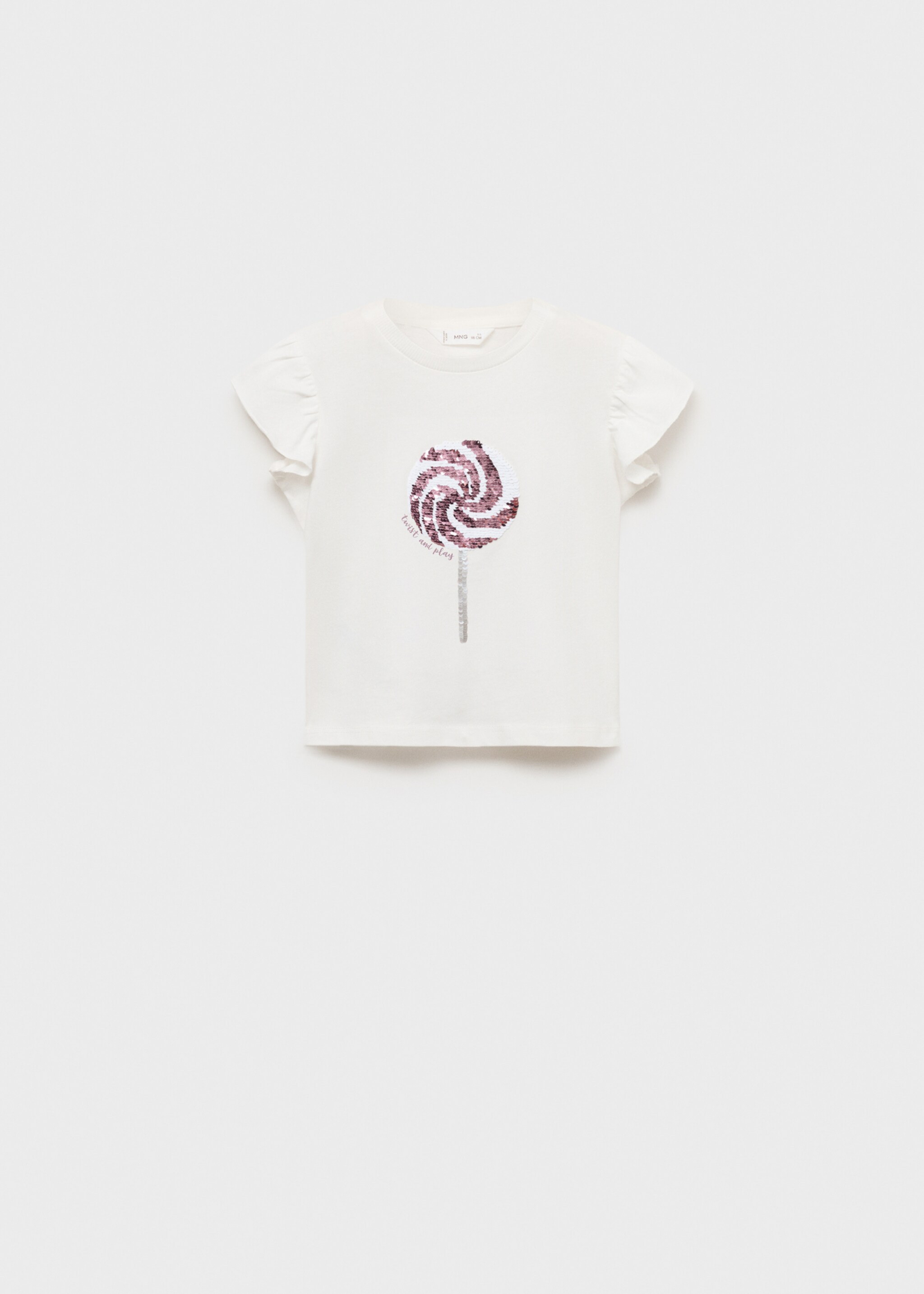Sequin print T-shirt - Article without model