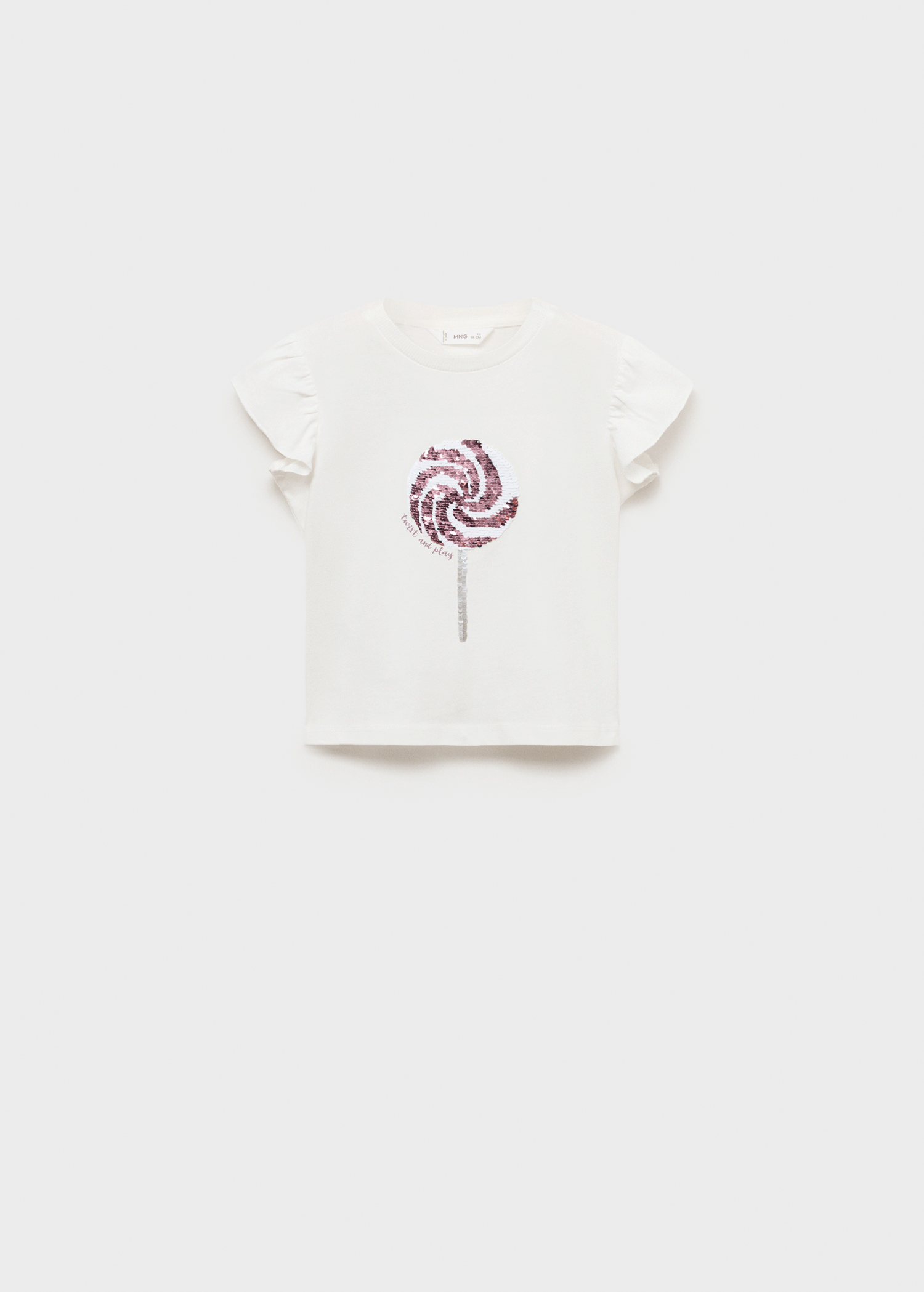 Bedrucktes Shirt mit Pailletten - Detail des Artikels 9