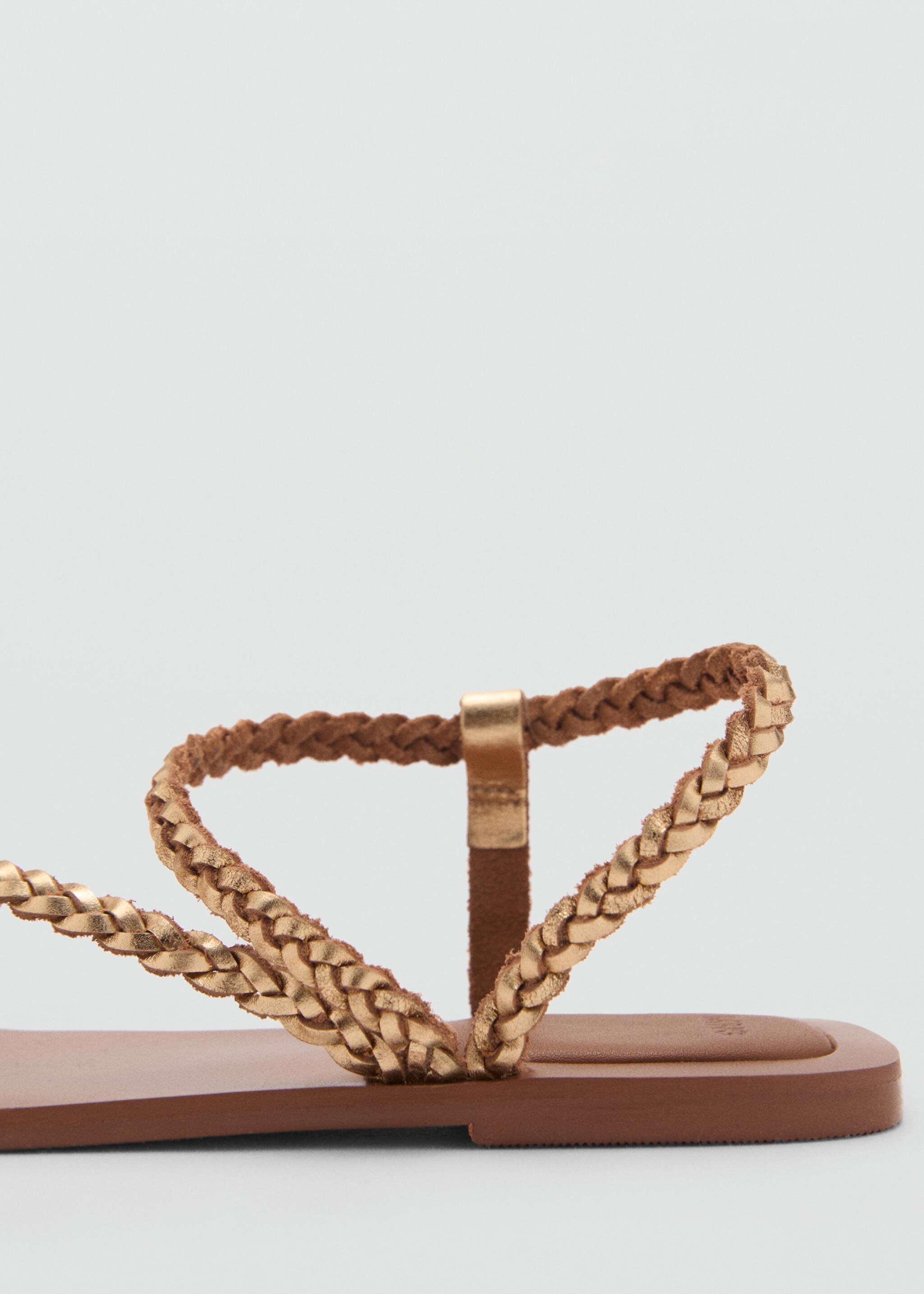 Braided leather sandal - Details of the article 2