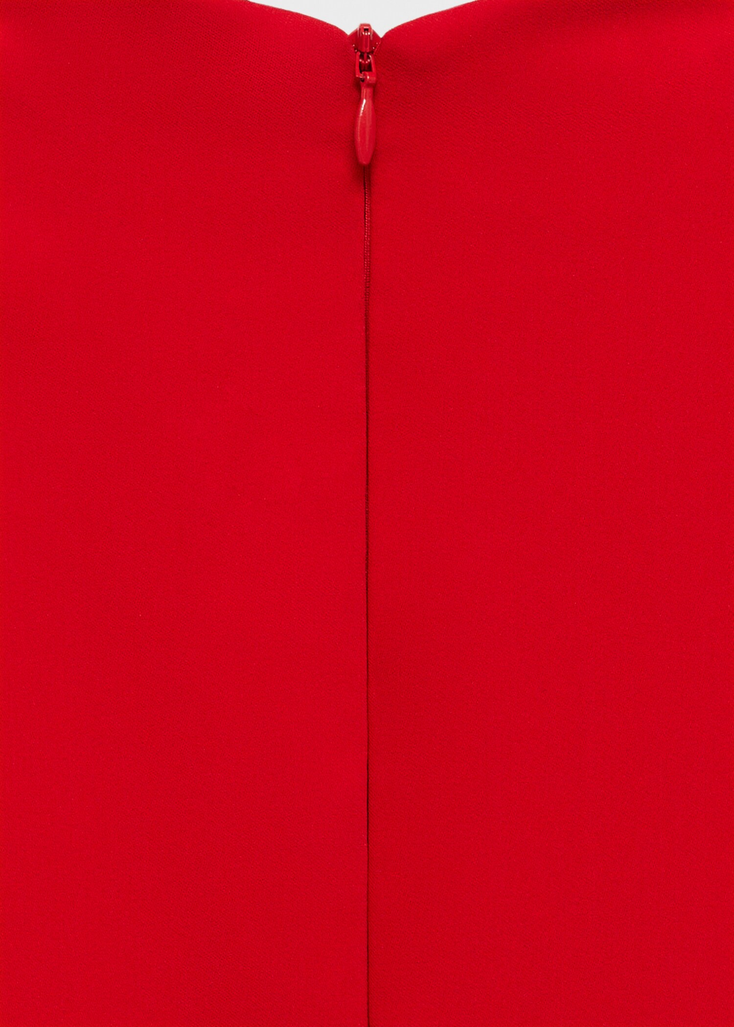 Straight dress with cape collar - Details of the article 0