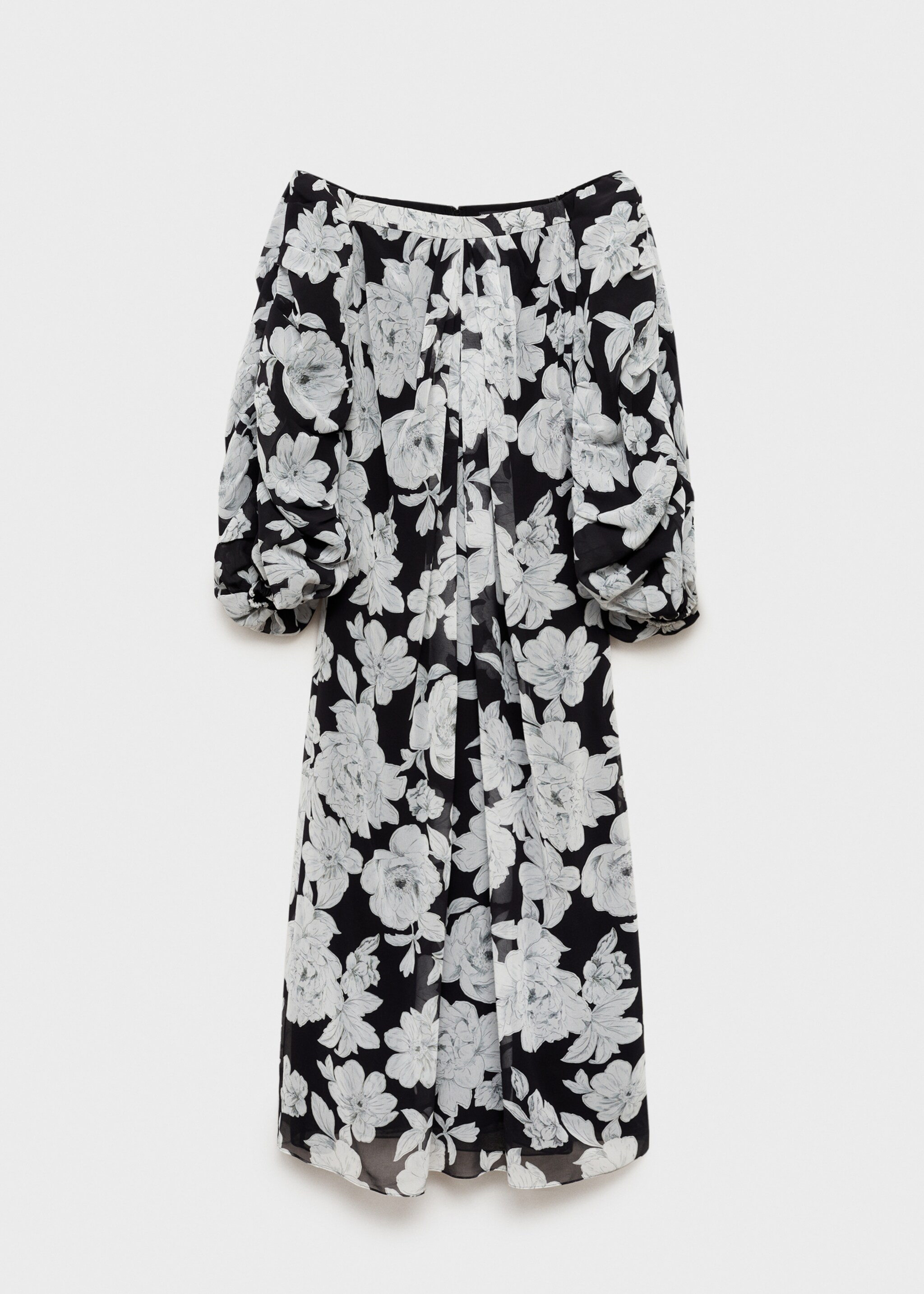 Vestido floral palabra de honor - Artículo sin modelo