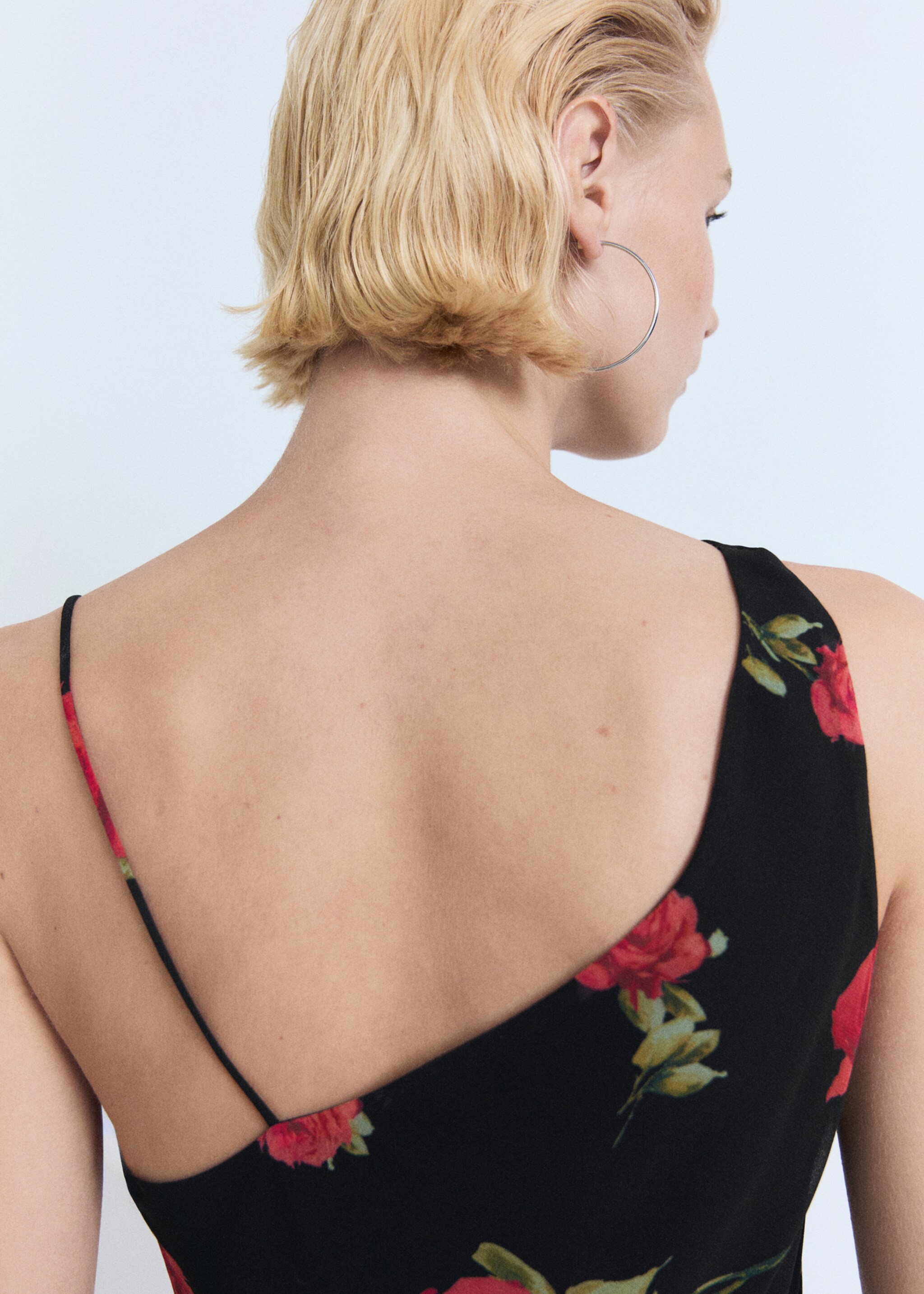 Robe longue en imprimé fleuri - Détail de l'article 1
