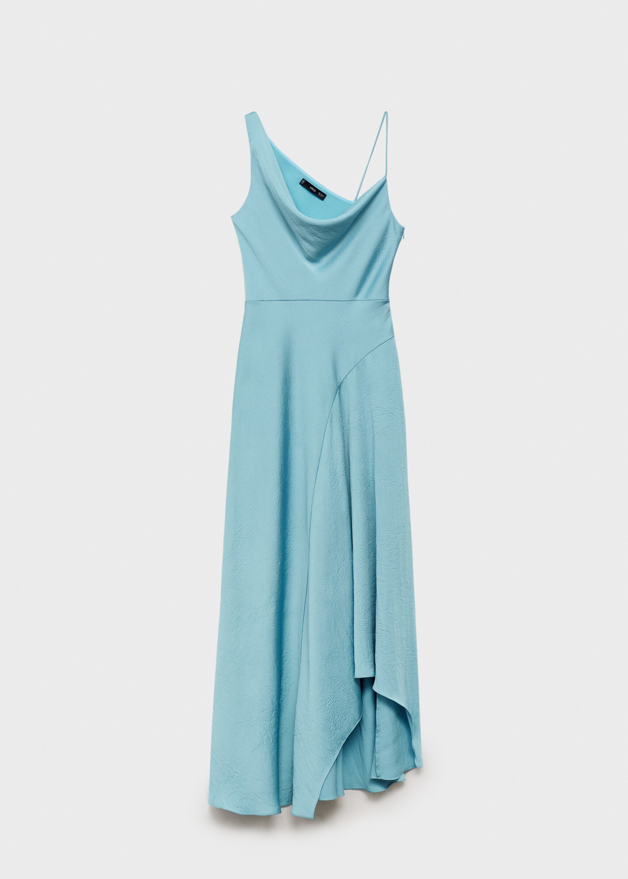 Asymmetrical wrinkled-effect dress - Article without model