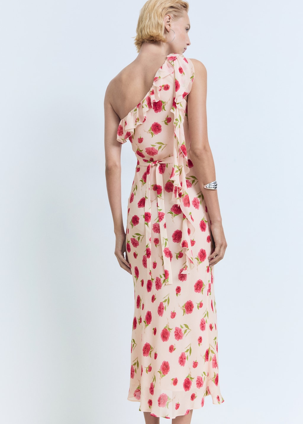 Floral ruffled dress - image 3