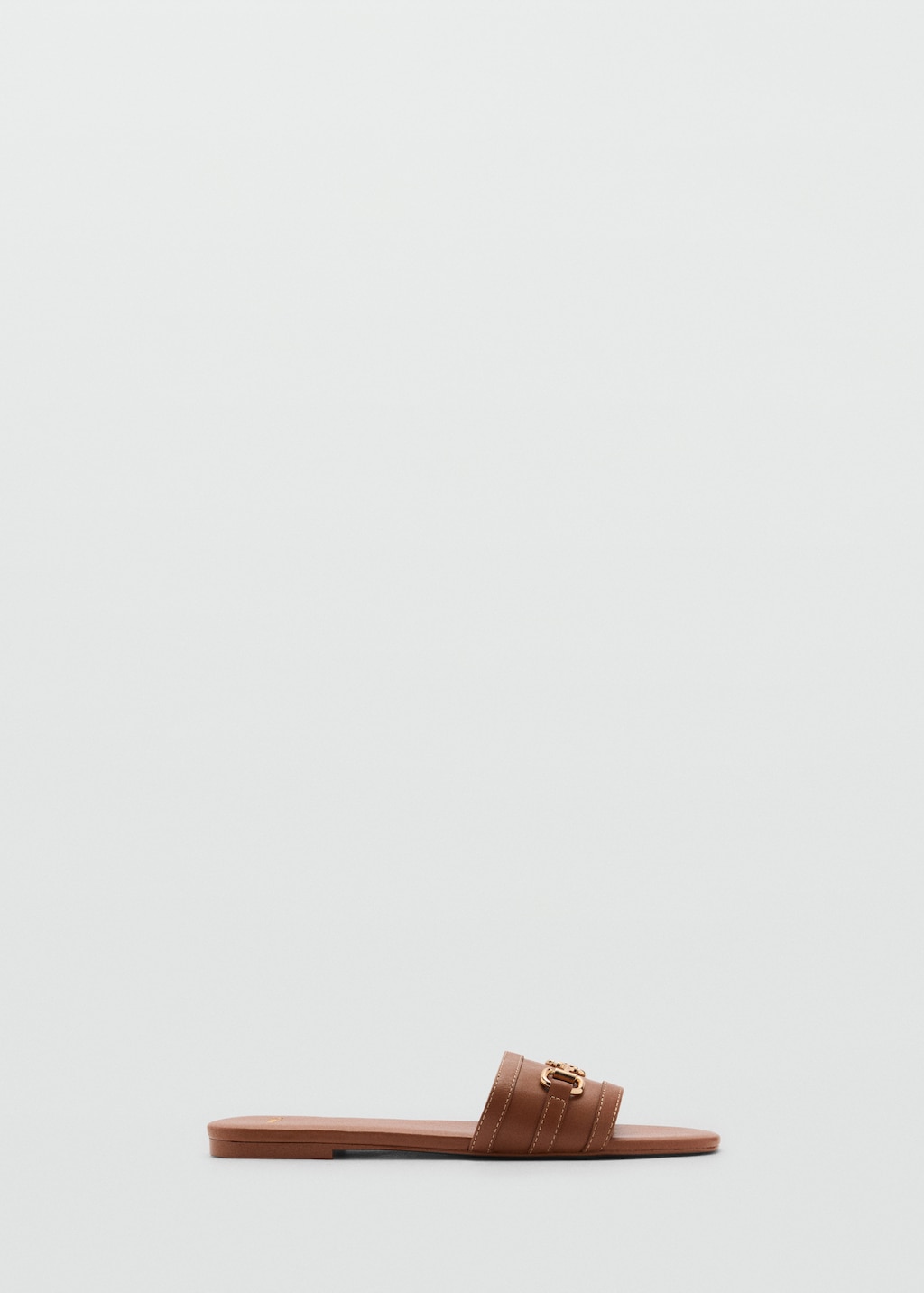 Buckle leather sandals - image 4