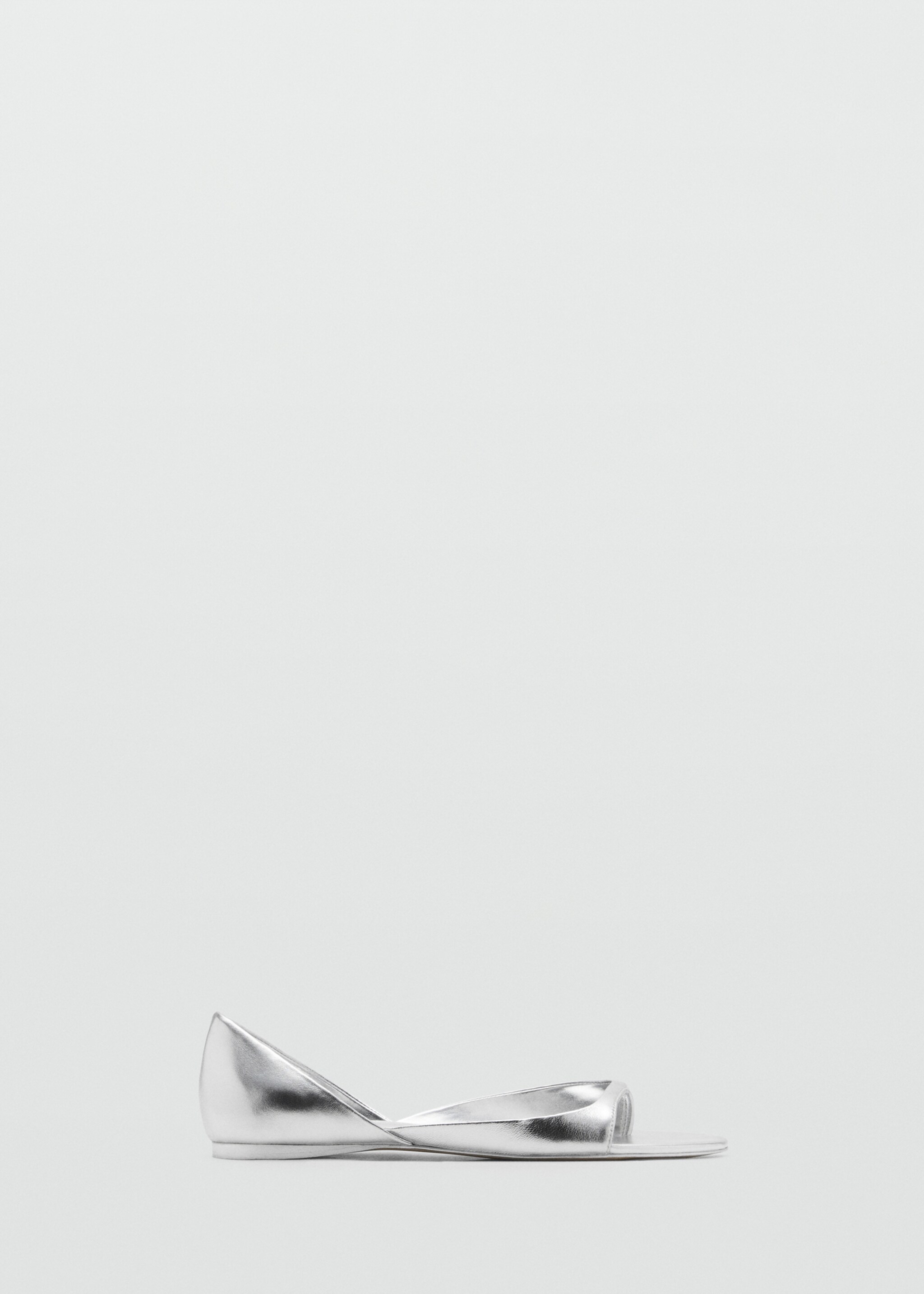 Metallic leather sandals - Article without model