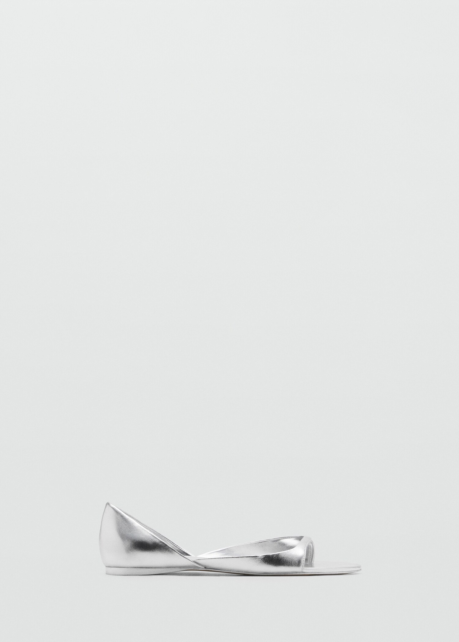 Metallic leather sandals - Article without model