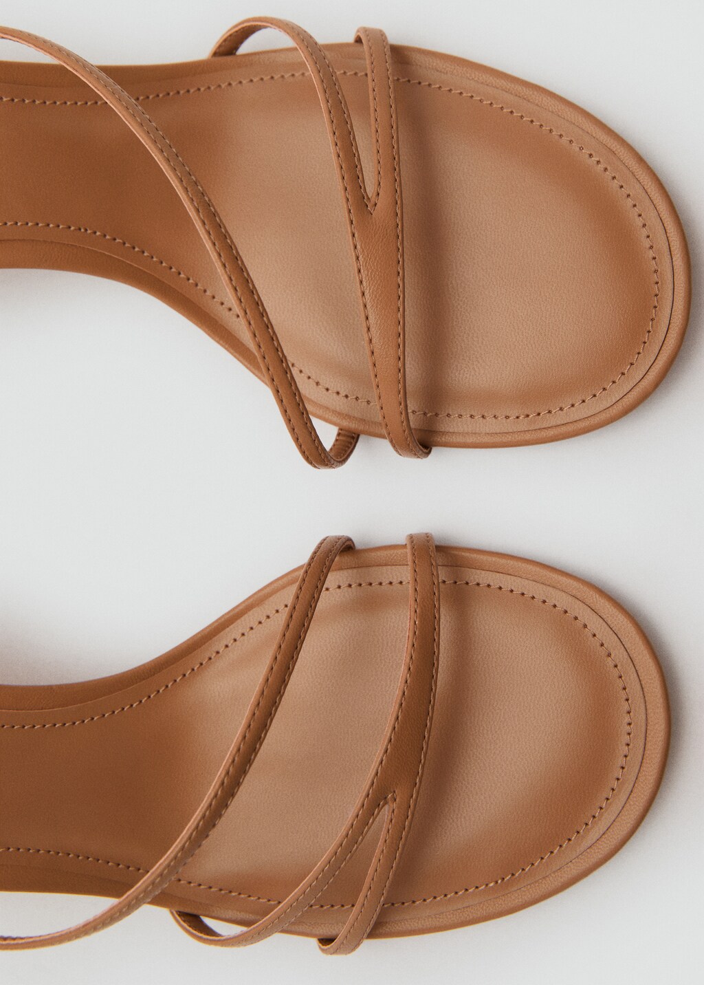 Strappy heeled sandals