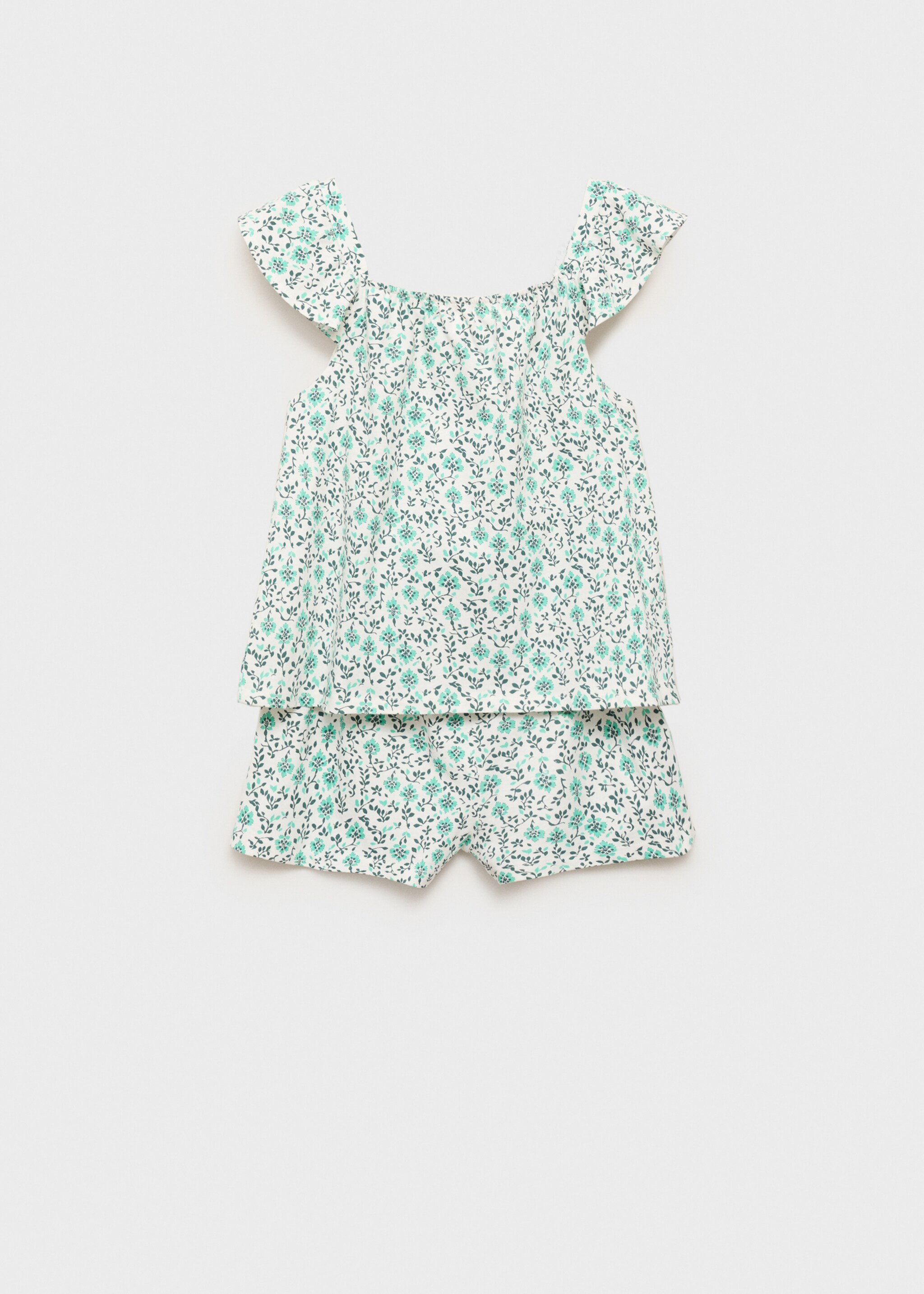 Printed short pyjamas (pack) - Reverse of the article
