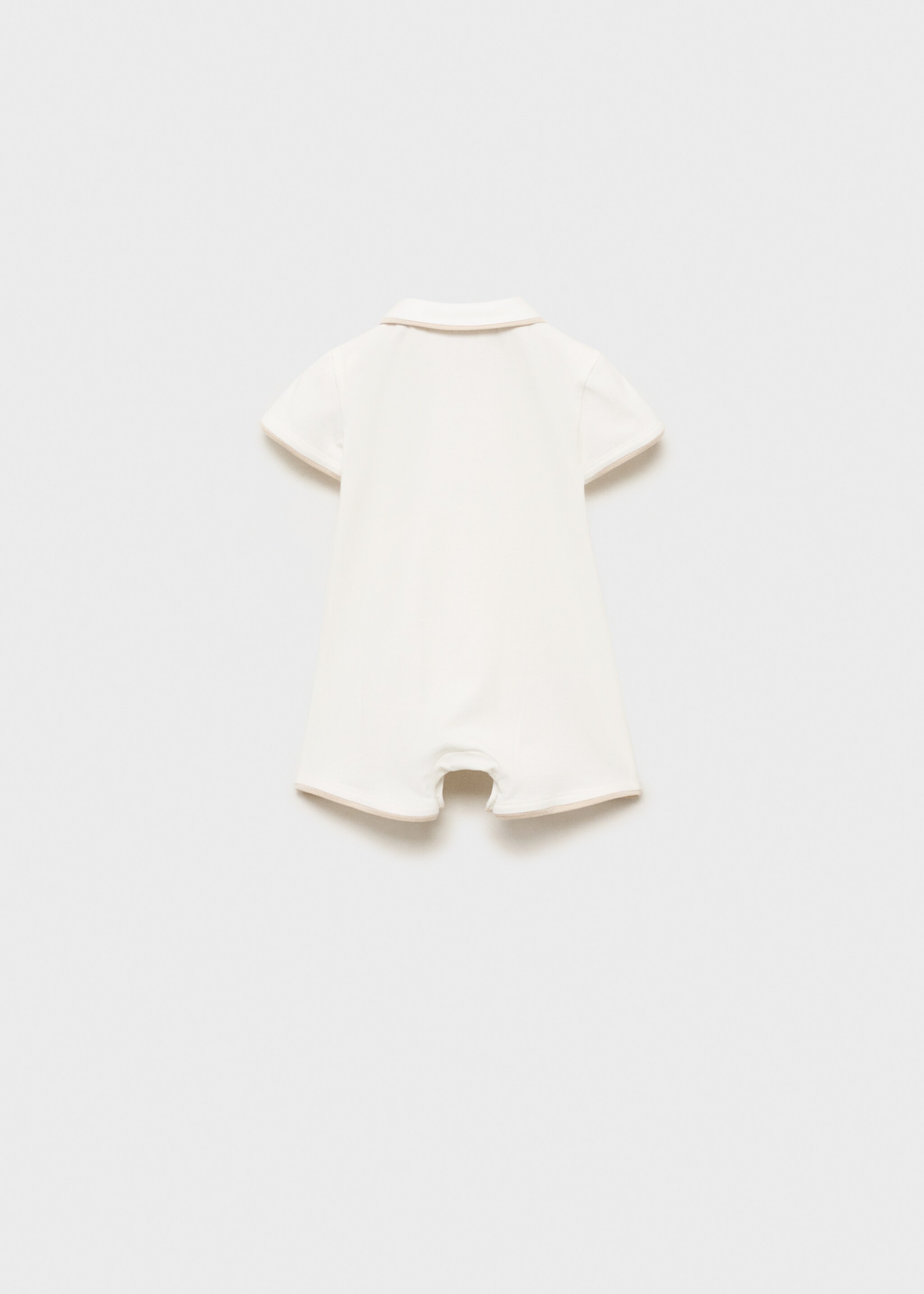 Pijama body algodón - Reverso del artículo